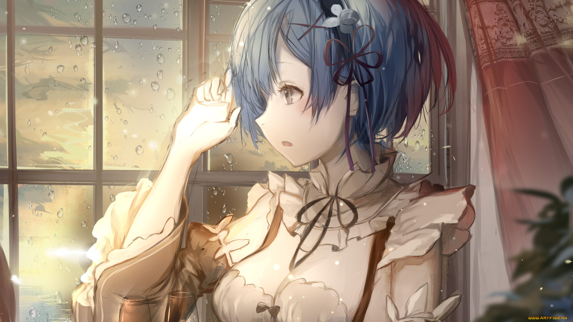 аниме, re, , zero, kara, hajimeru, isekai, seikatsu, rem