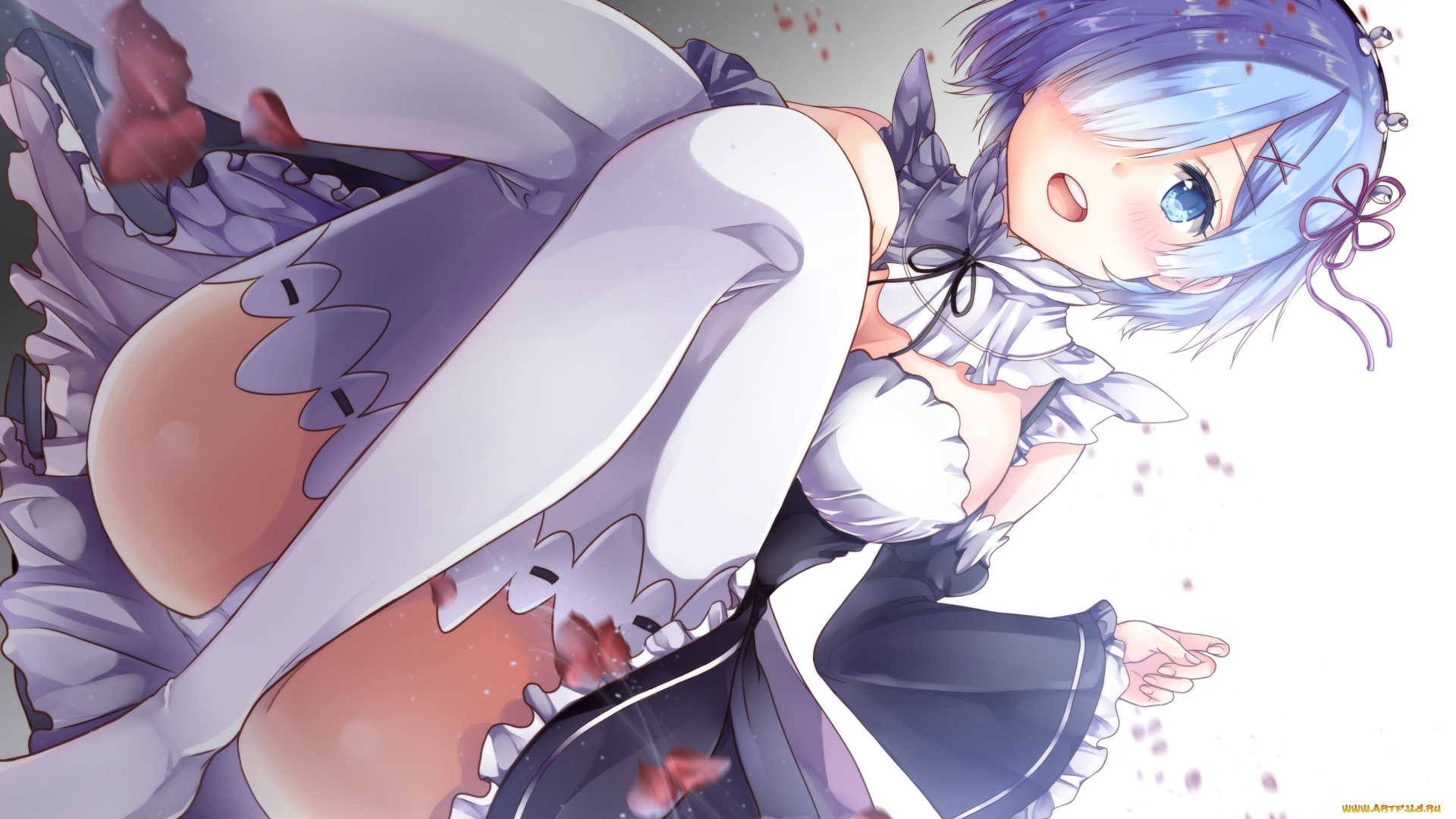 аниме, re, , zero, kara, hajimeru, isekai, seikatsu, rem