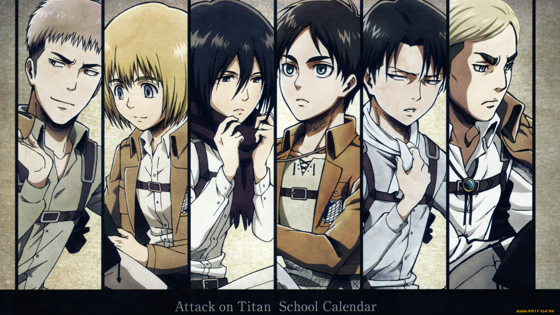 аниме, shingeki, no, kyojin, shingeki, no, kyojin