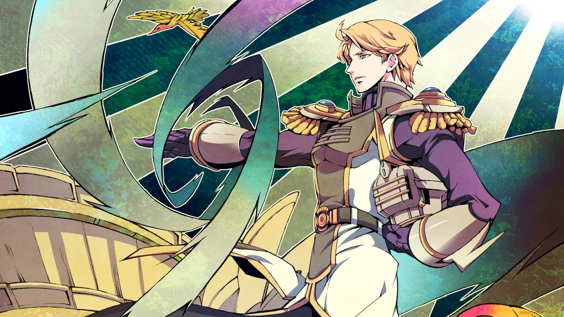 аниме, tiger, and, bunny, небоскрёб