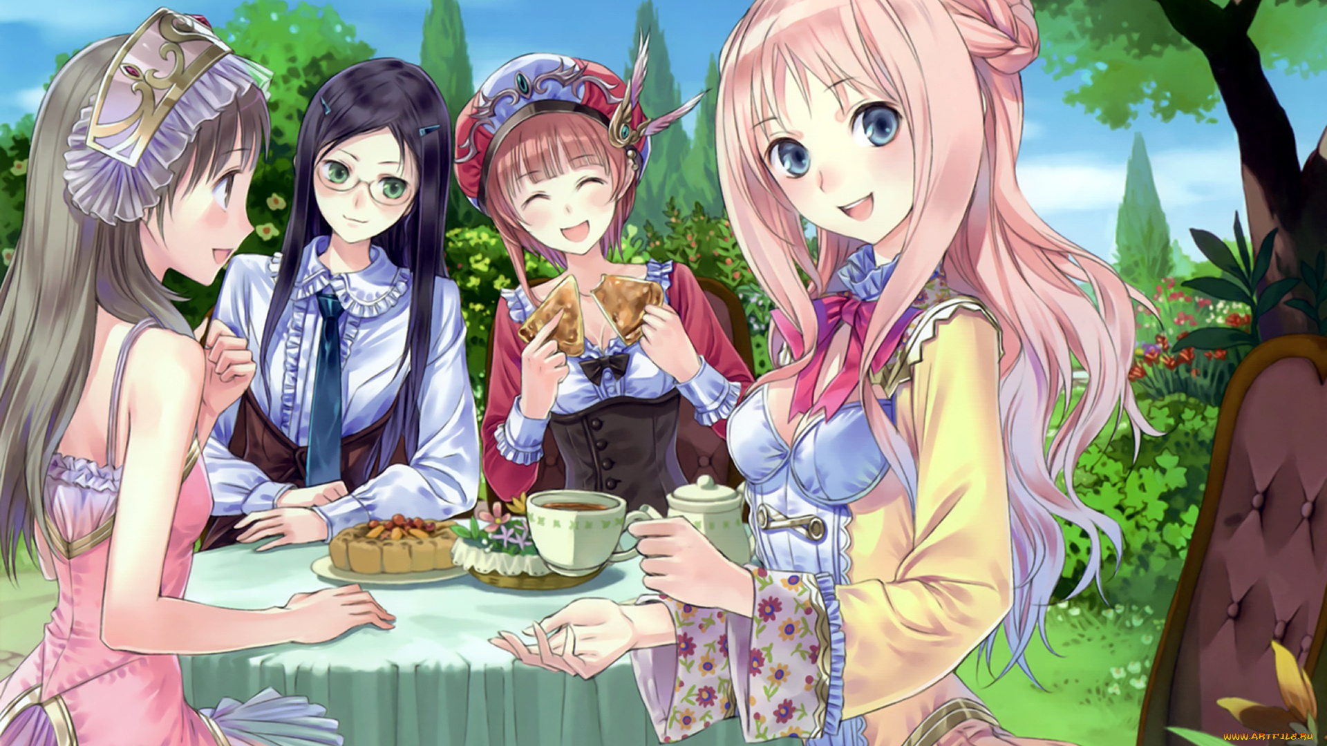 аниме, unknown, , другое, девушки