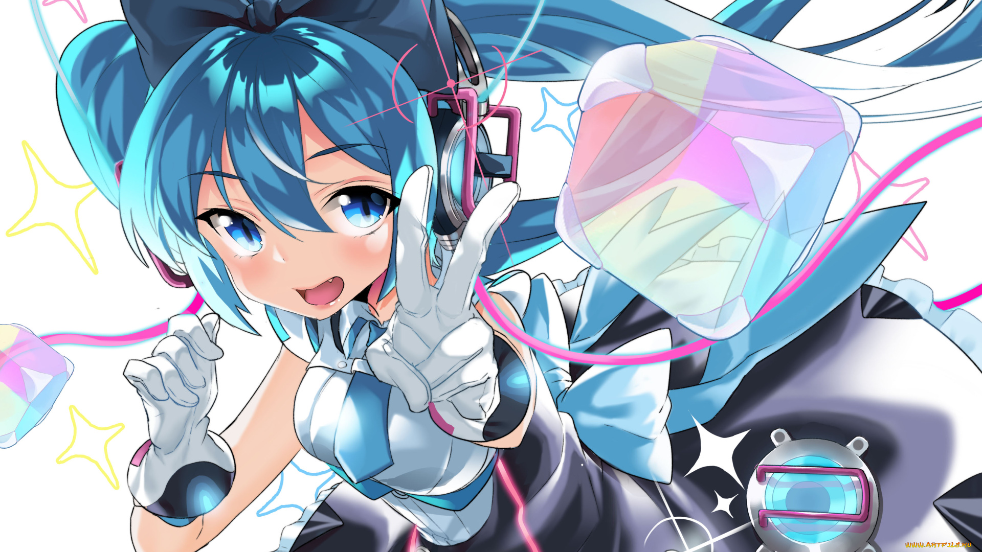 аниме, vocaloid, hatsune, miku