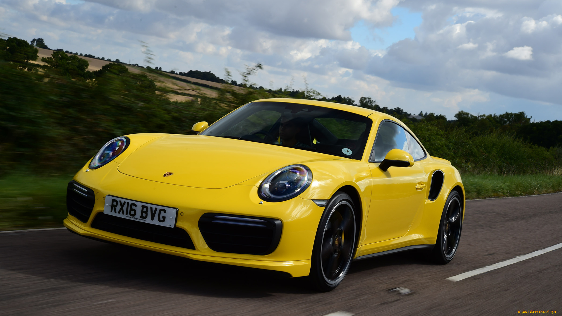 автомобили, porsche, 991, turbo, uk-spec, 911, 2016г, coupe