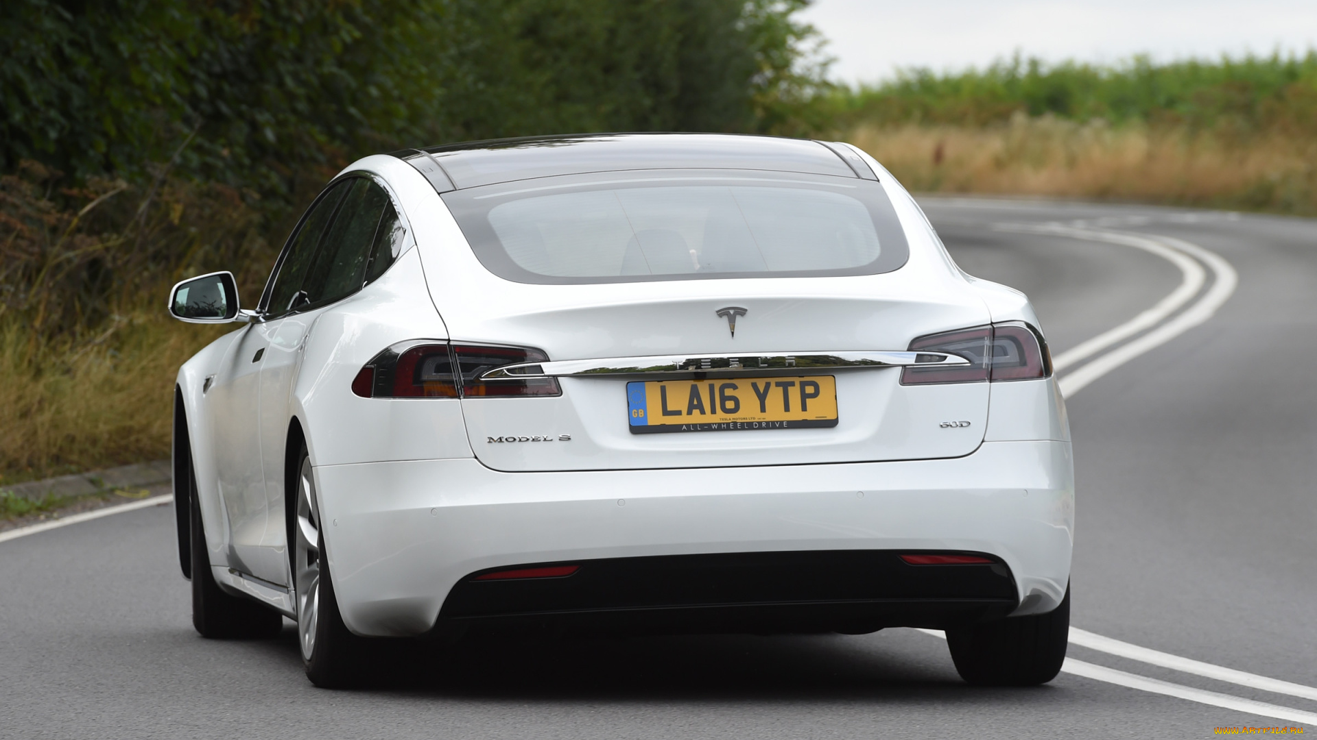 автомобили, tesla, model, s, 60d, uk-spec, 2016г