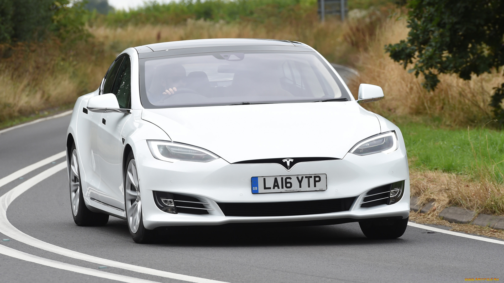 автомобили, tesla, model, s, 60d, uk-spec, 2016г