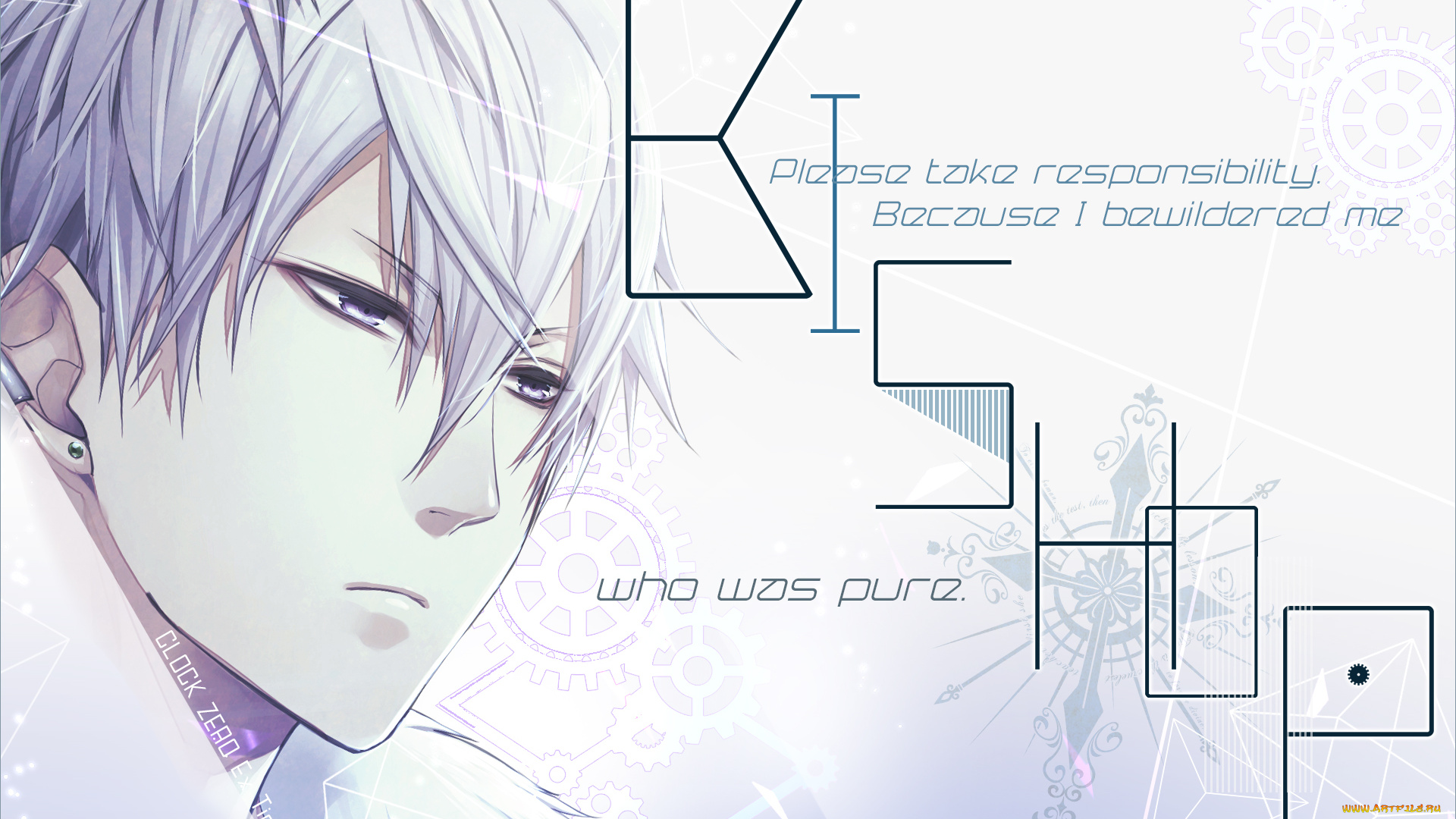 clock, zero, аниме, clock, zero