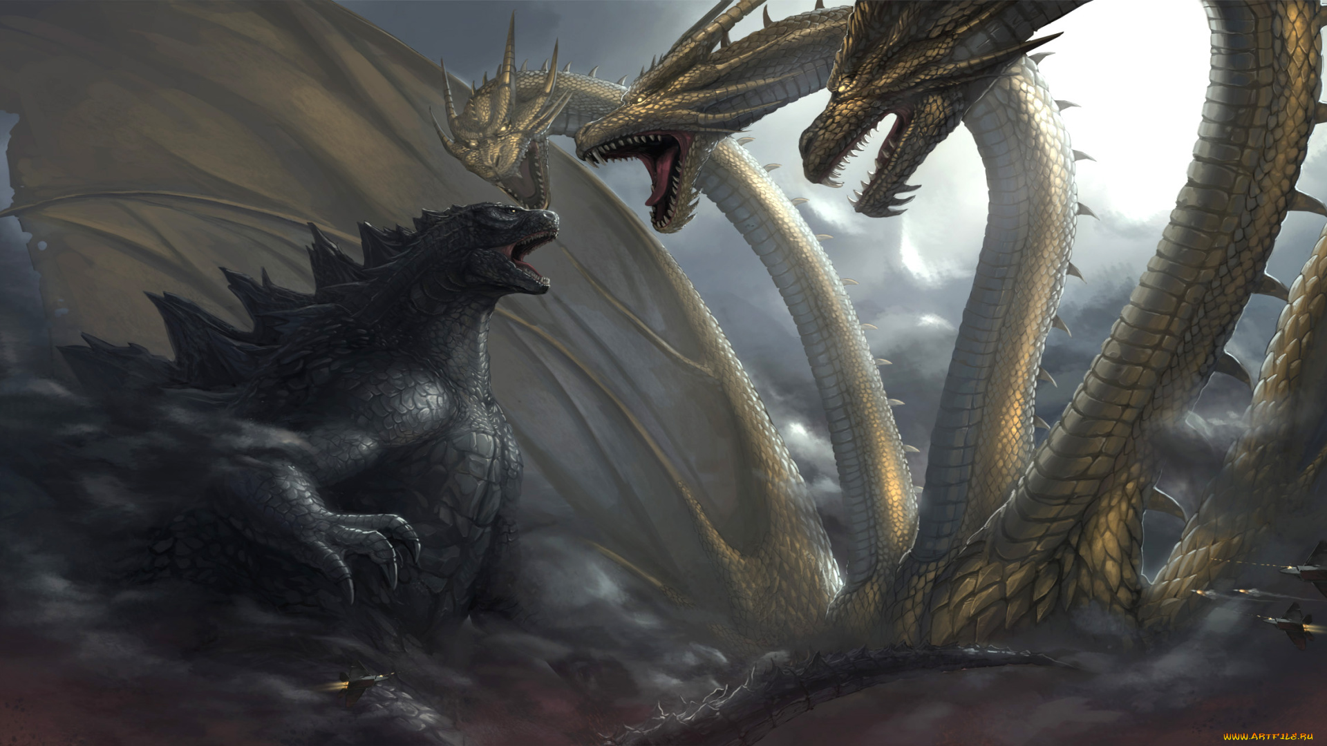 фэнтези, драконы