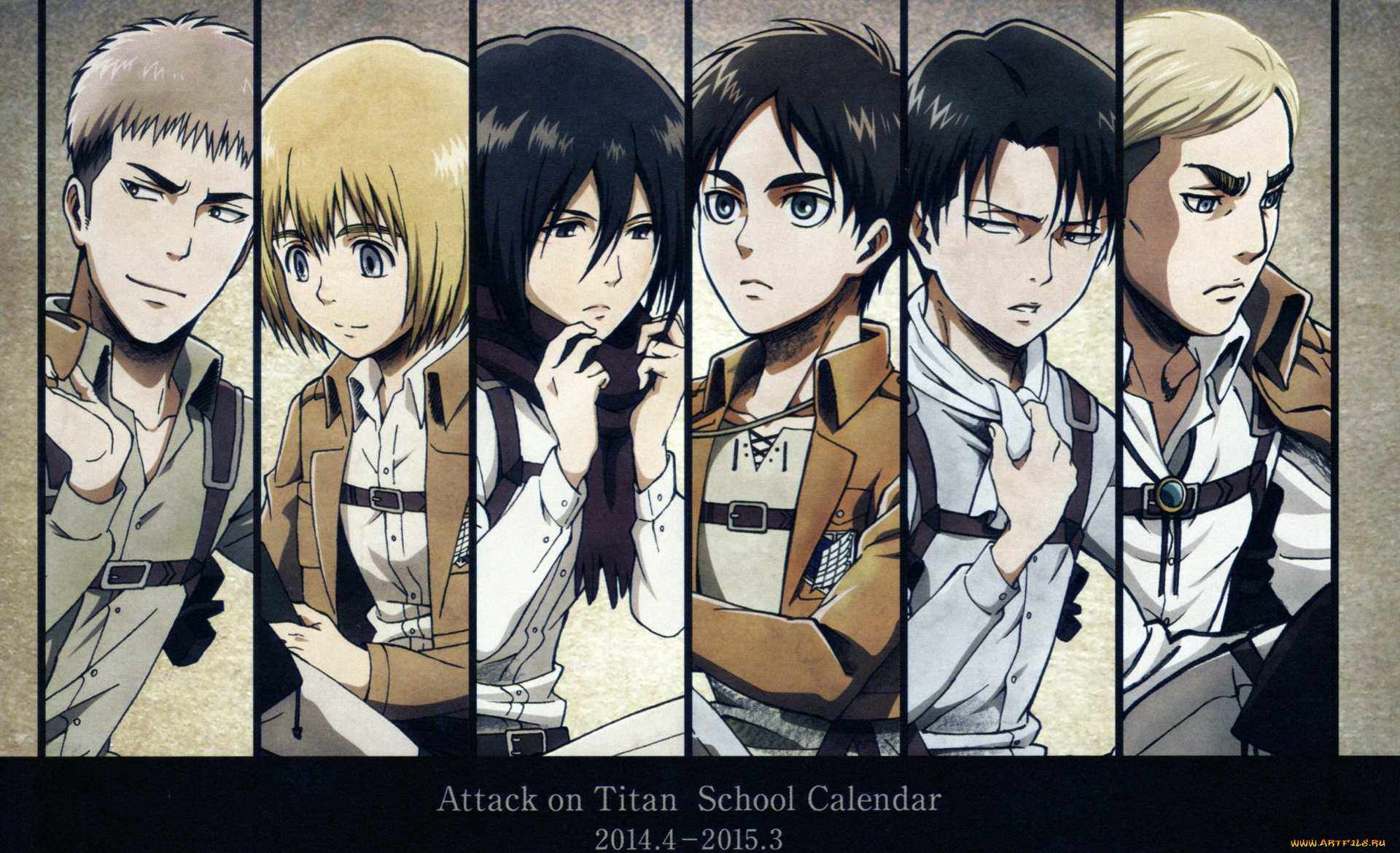 аниме, shingeki, no, kyojin, shingeki, no, kyojin