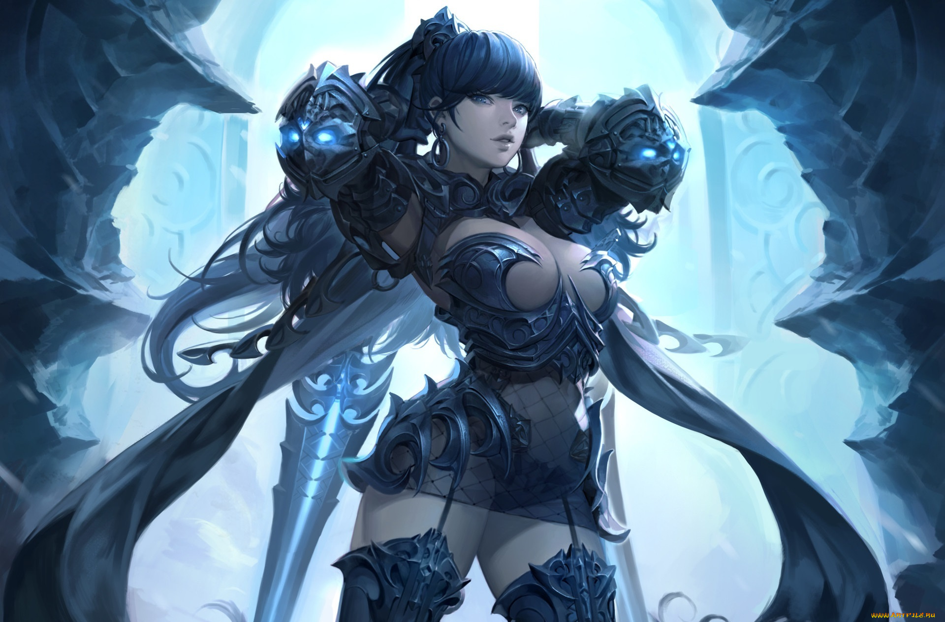 фэнтези, девушки, daeho, cha