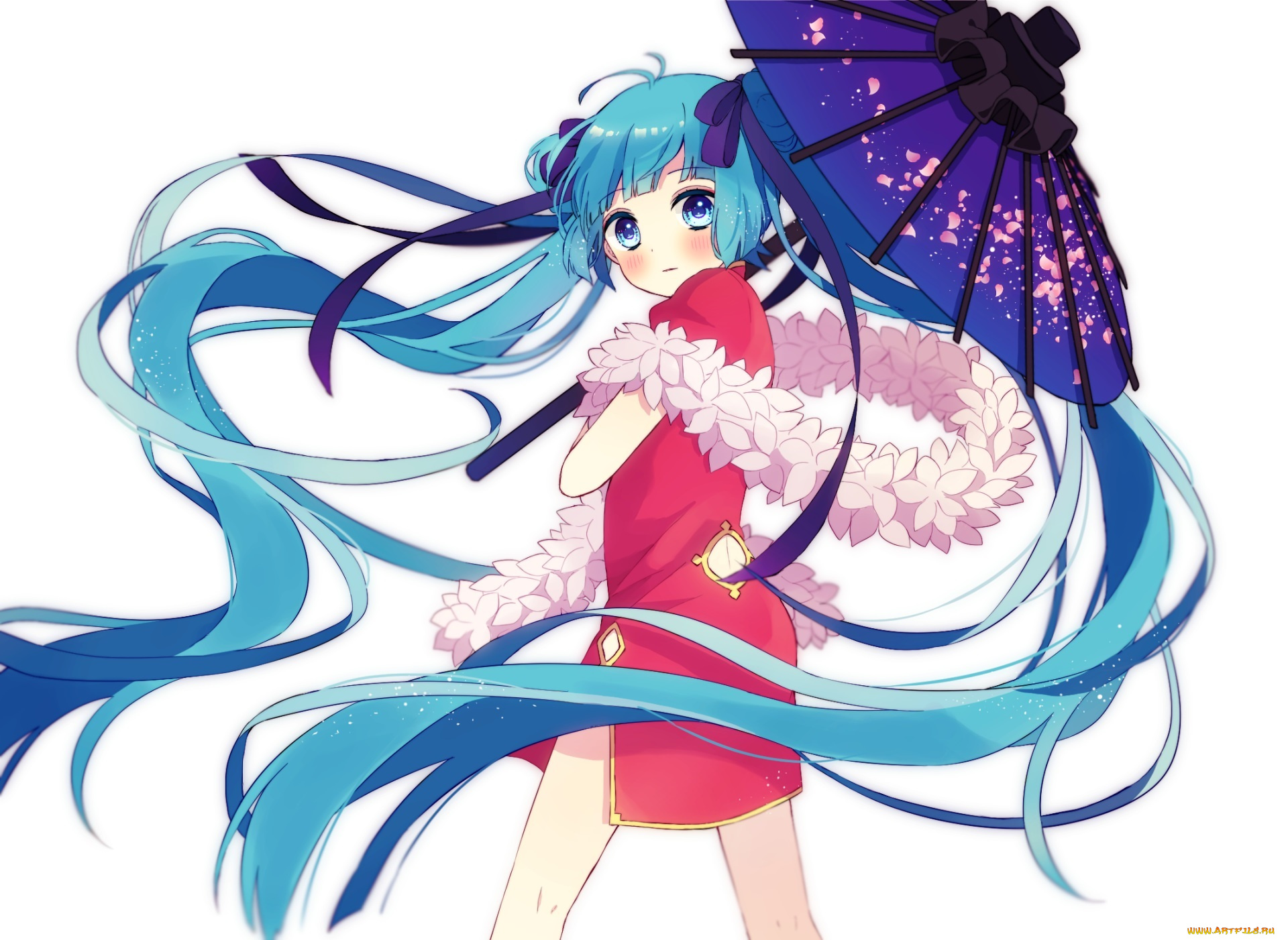 аниме, vocaloid, hatsune, miku