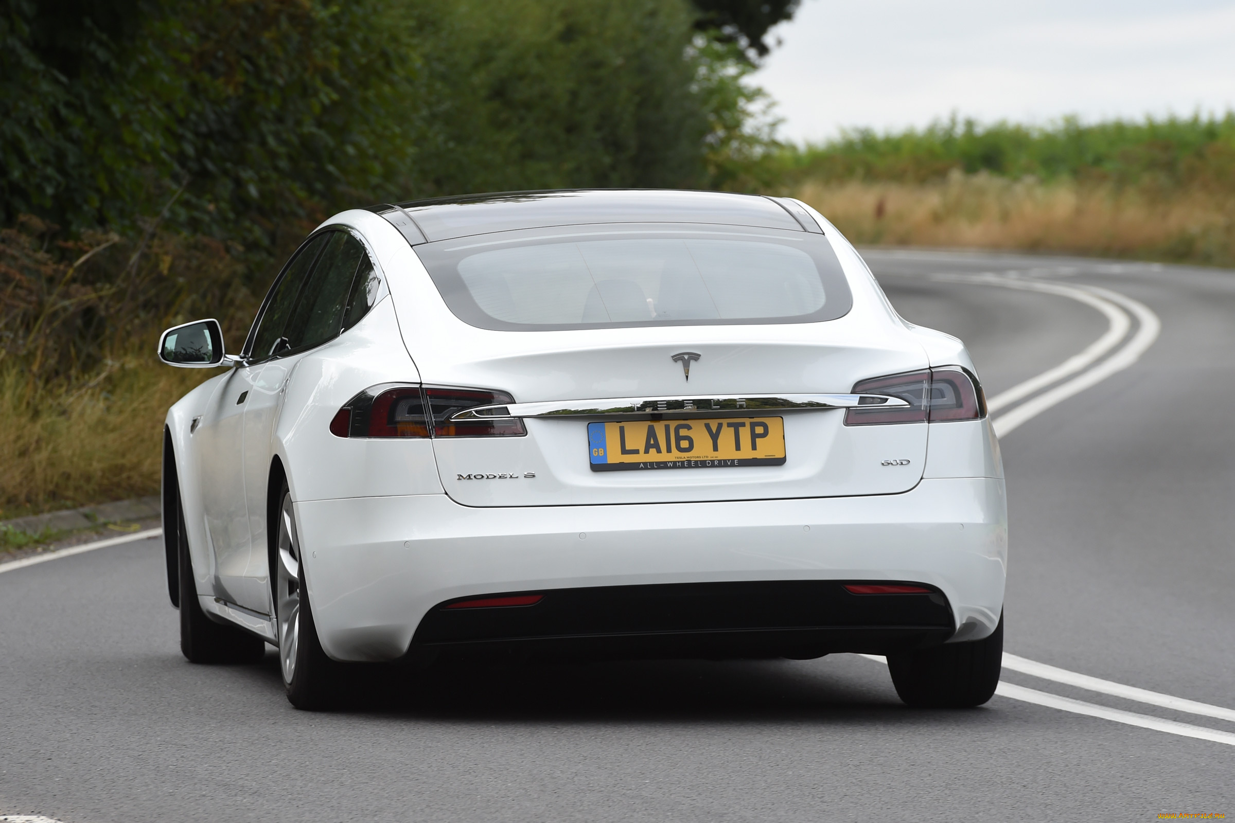 автомобили, tesla, model, s, 60d, uk-spec, 2016г