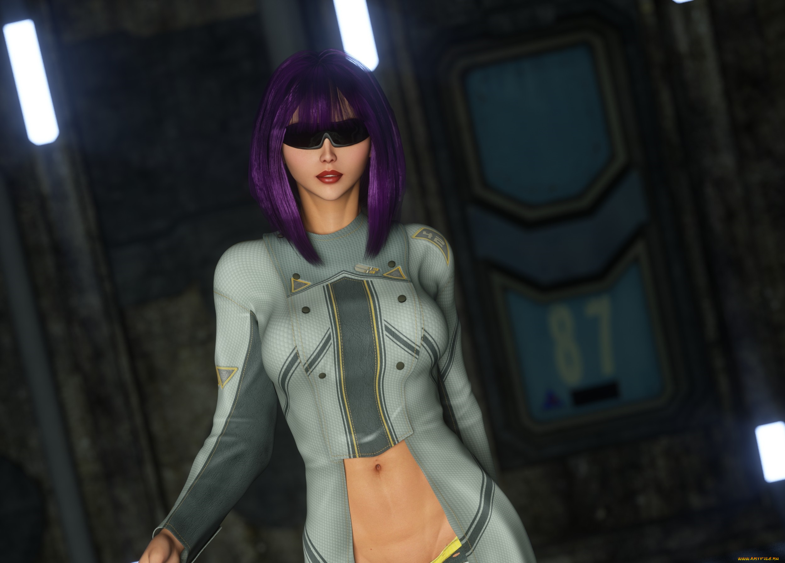 3д, графика, люди, , people, девушка, фон, взгляд