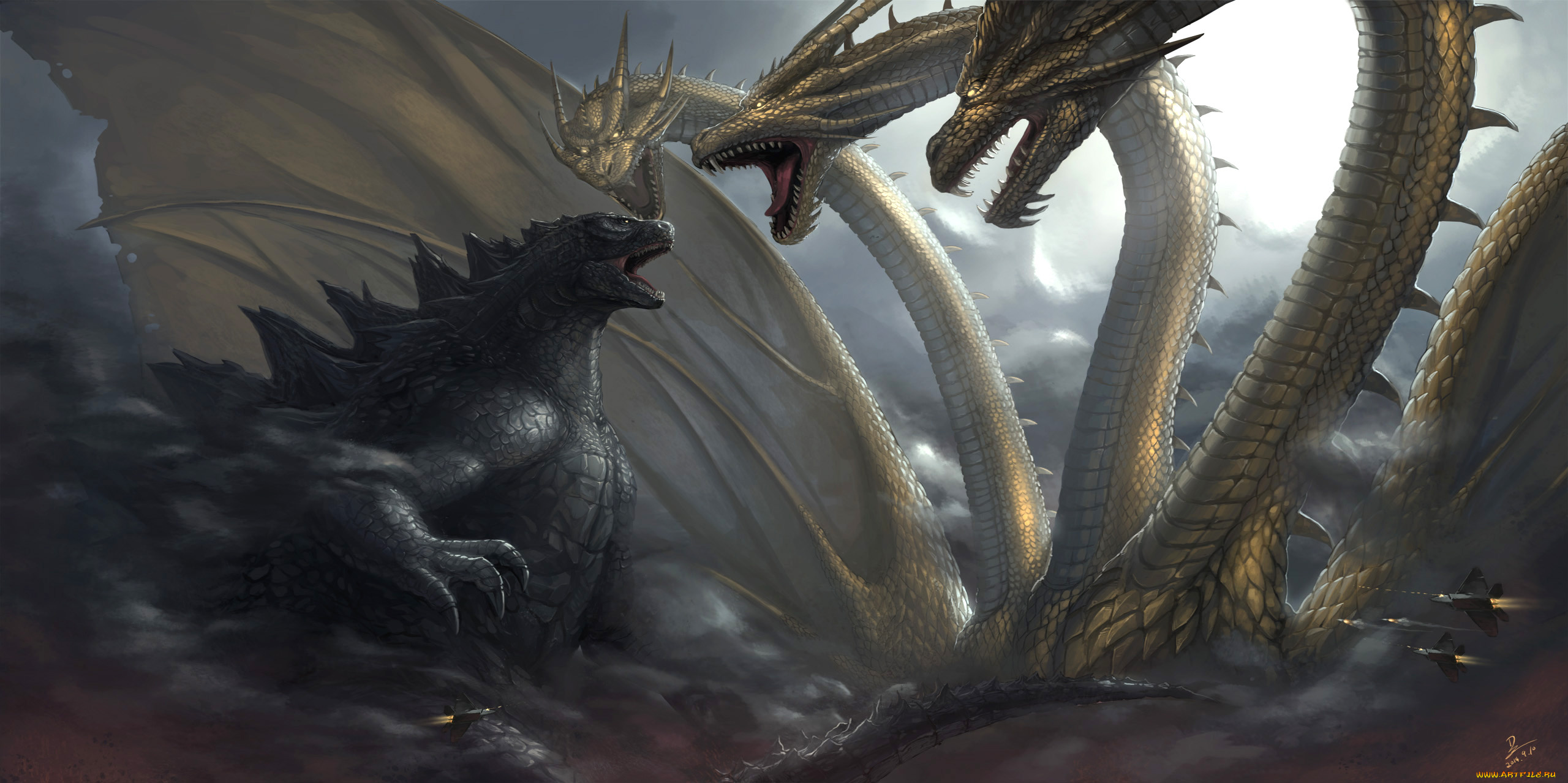 фэнтези, драконы