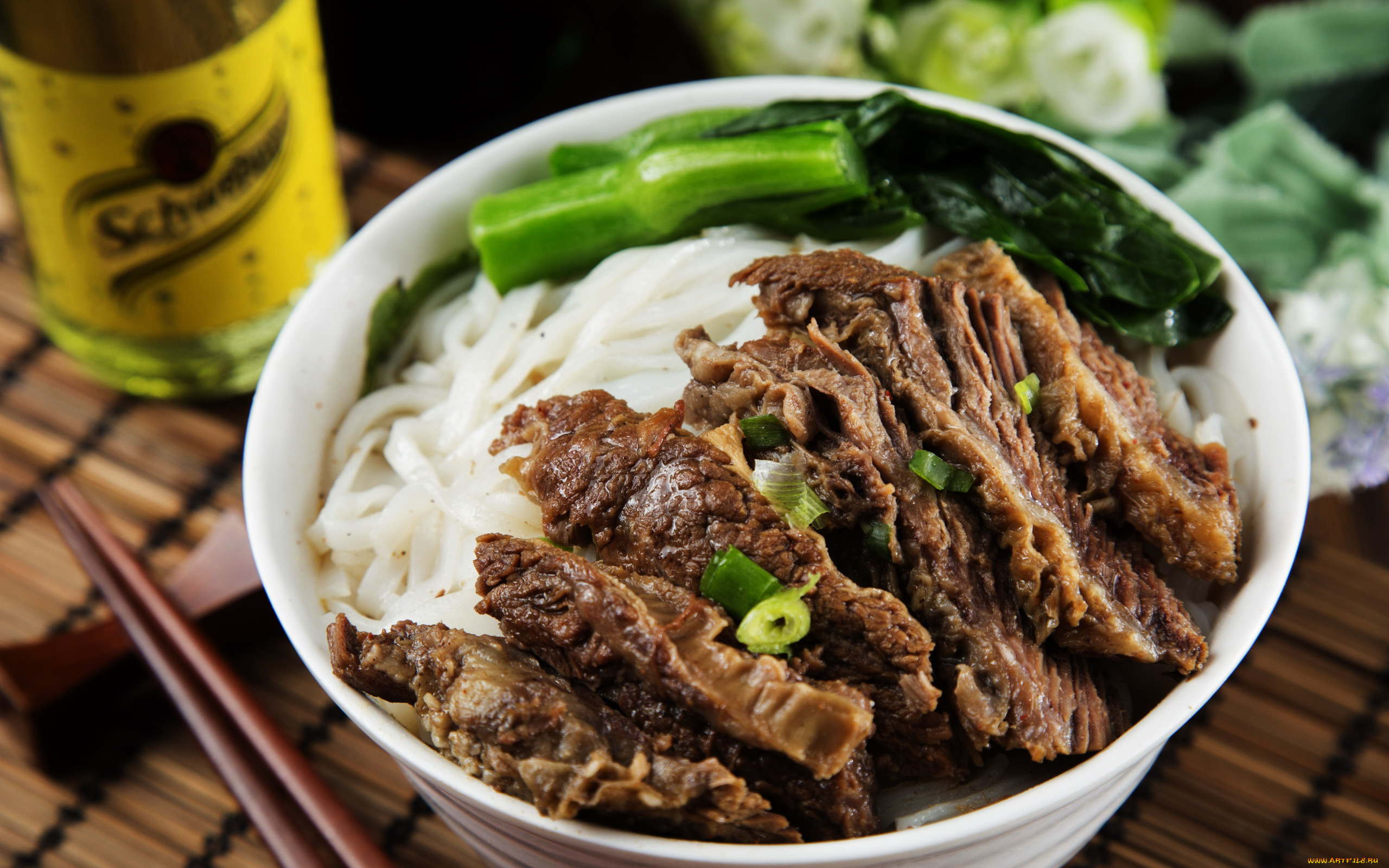 еда, мясные, блюда, миска, кусочки, мясо