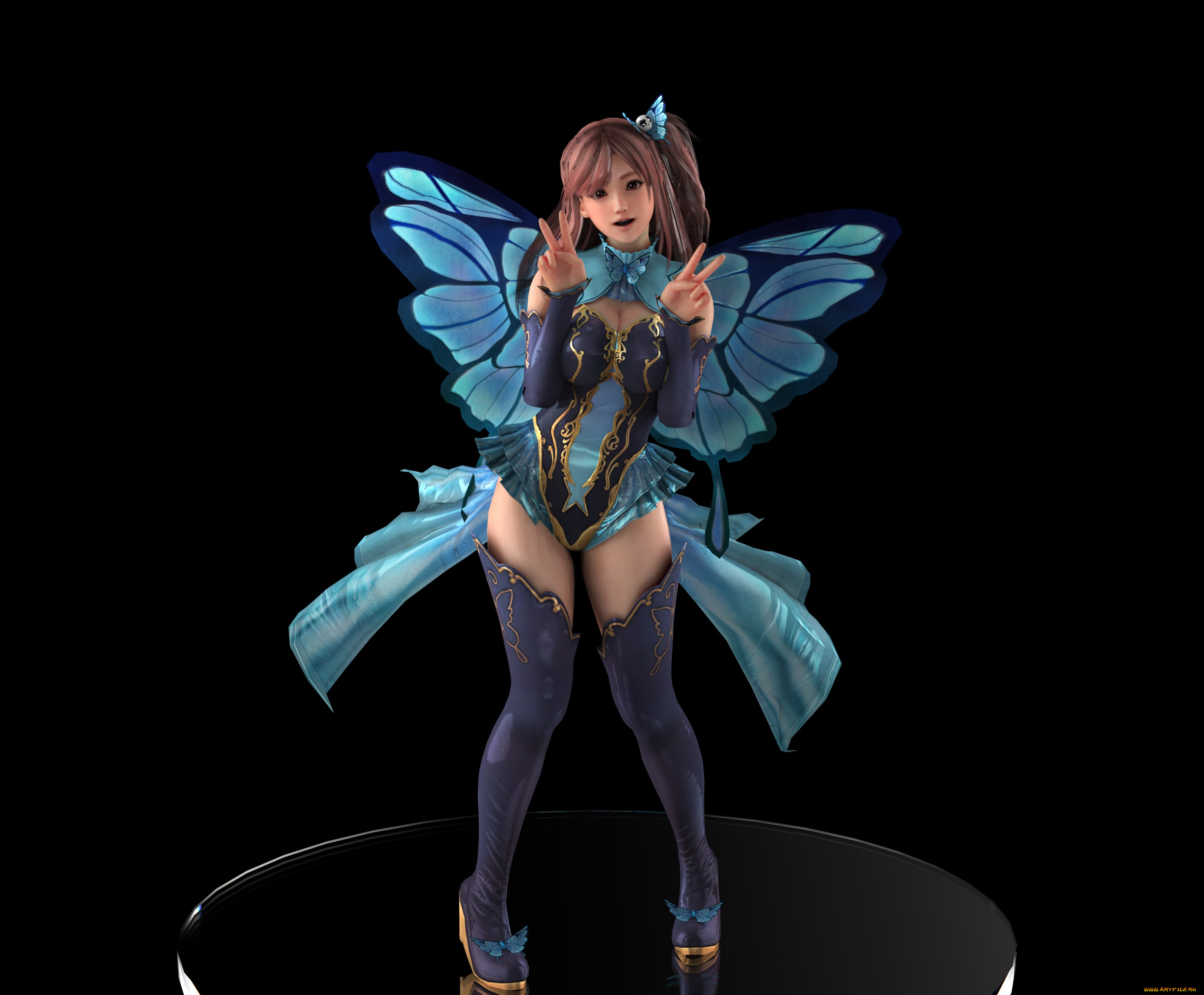 3д, графика, эльфы, , elves, фея, фон, взгляд