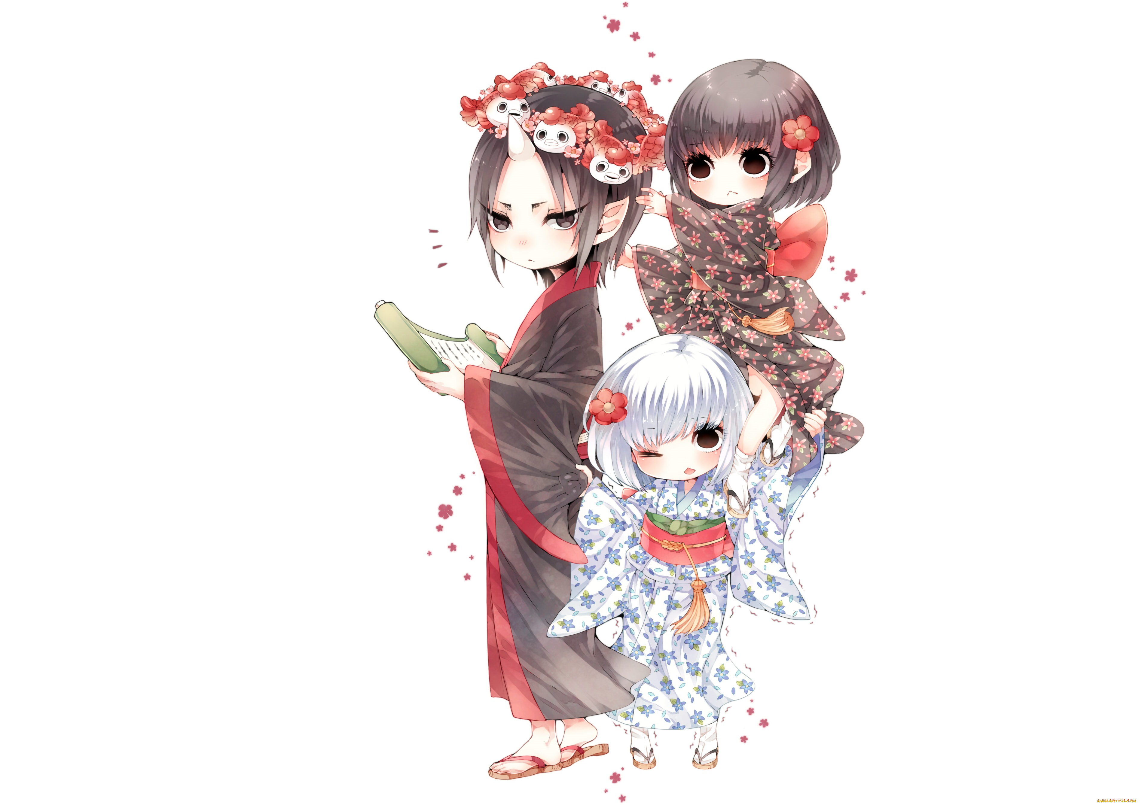 аниме, hoozuki, no, reitetsu, hoozuki, no, reitetsu