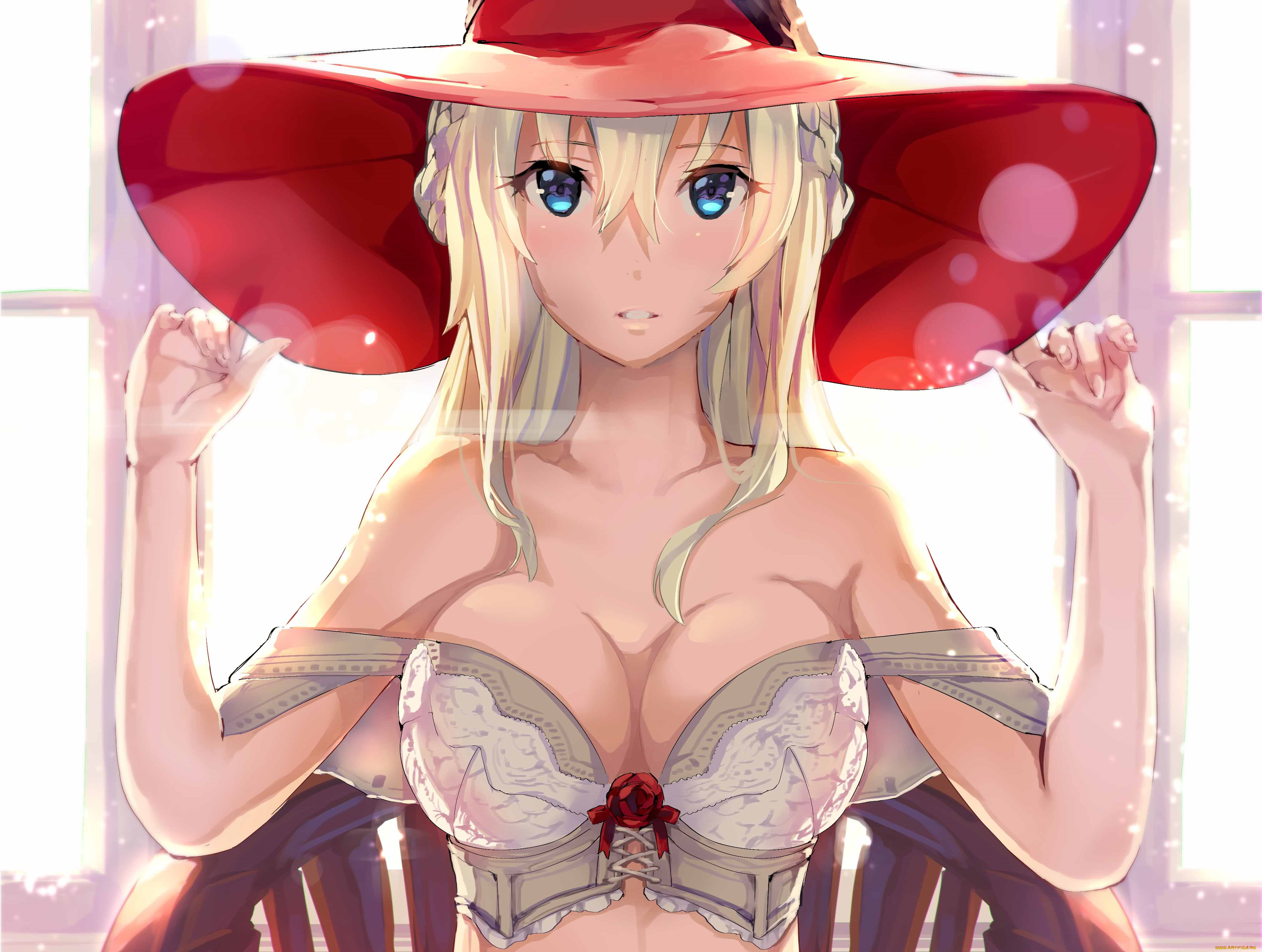 аниме, kantai, collection, warspite