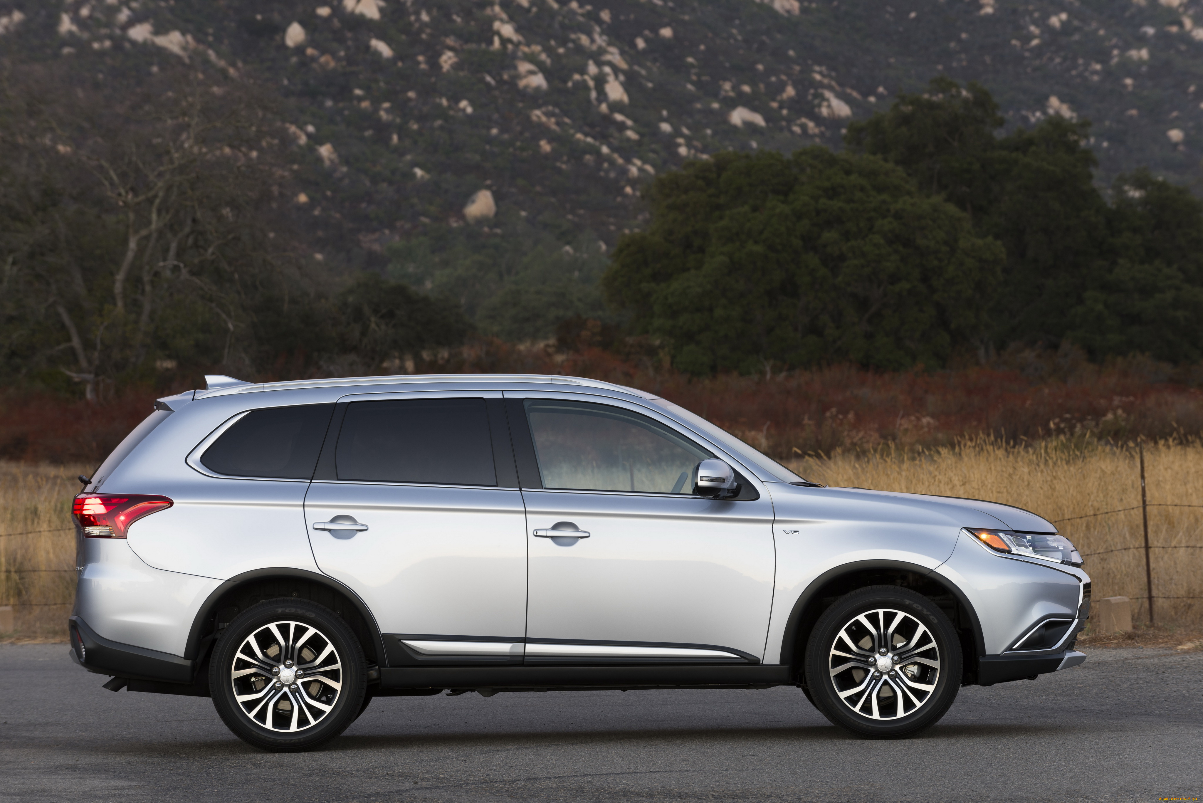 автомобили, mitsubishi, outlander, gt, 2017г