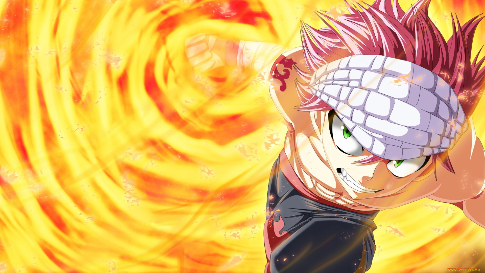 аниме, fairy, tail, хвост, феи