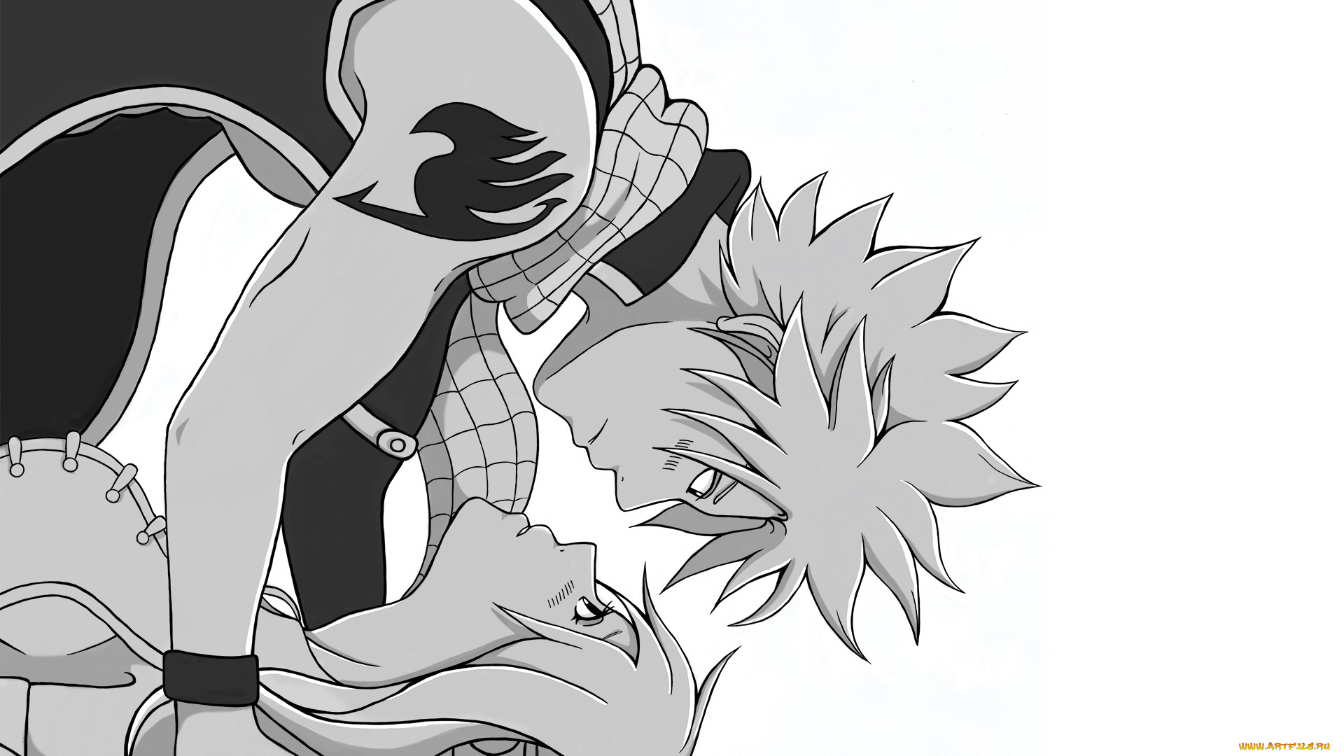 аниме, fairy, tail, хвост, феи