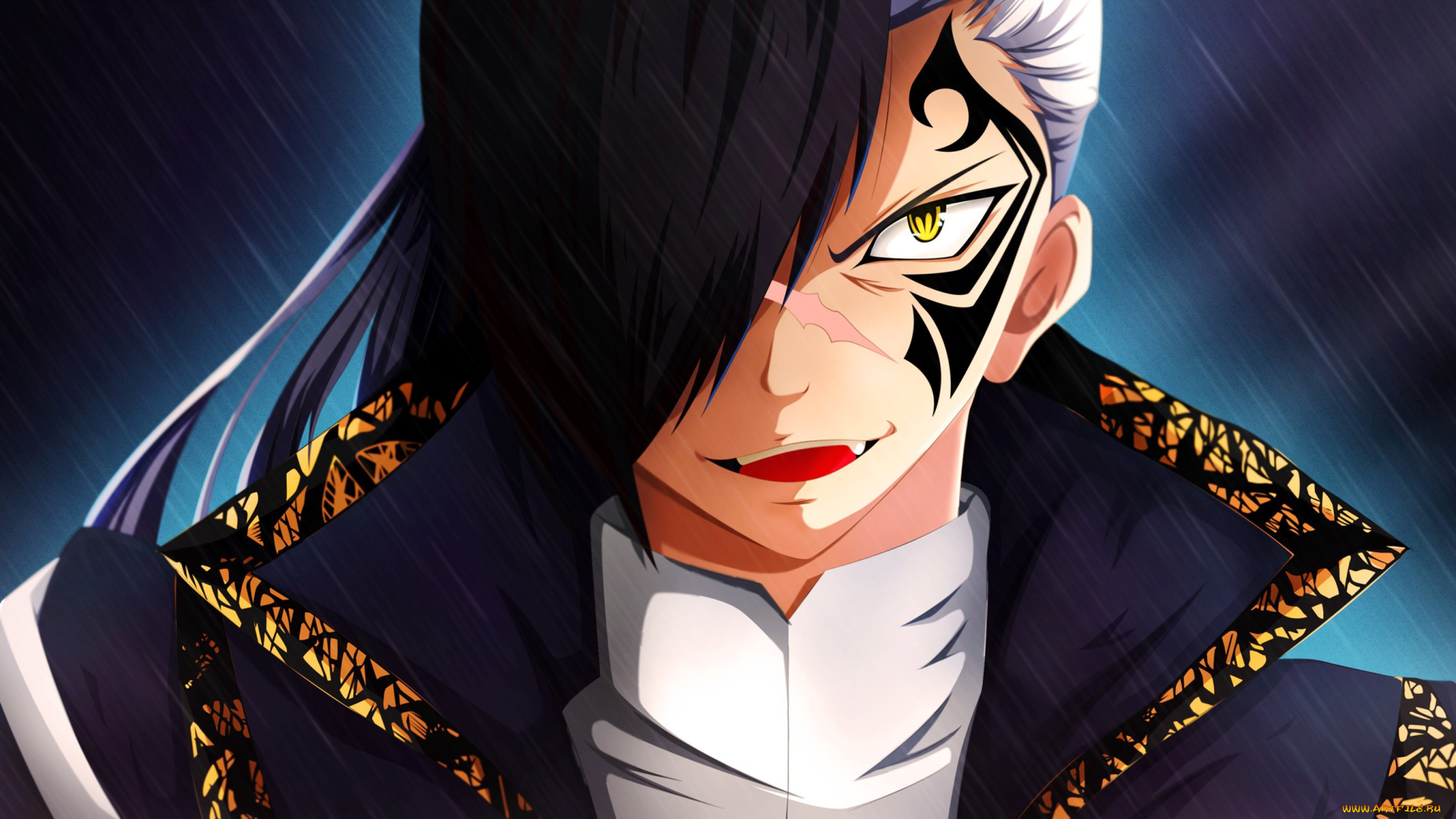 аниме, fairy, tail, white, shadow, dragon's