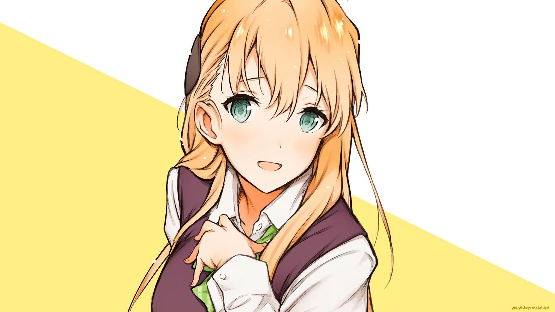 аниме, gamers, фон, девушка, взгляд