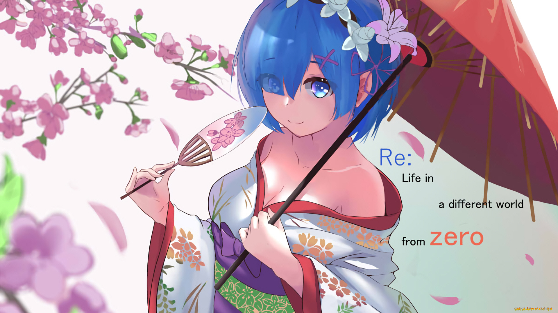 аниме, re, , zero, kara, hajimeru, isekai, seikatsu, рем