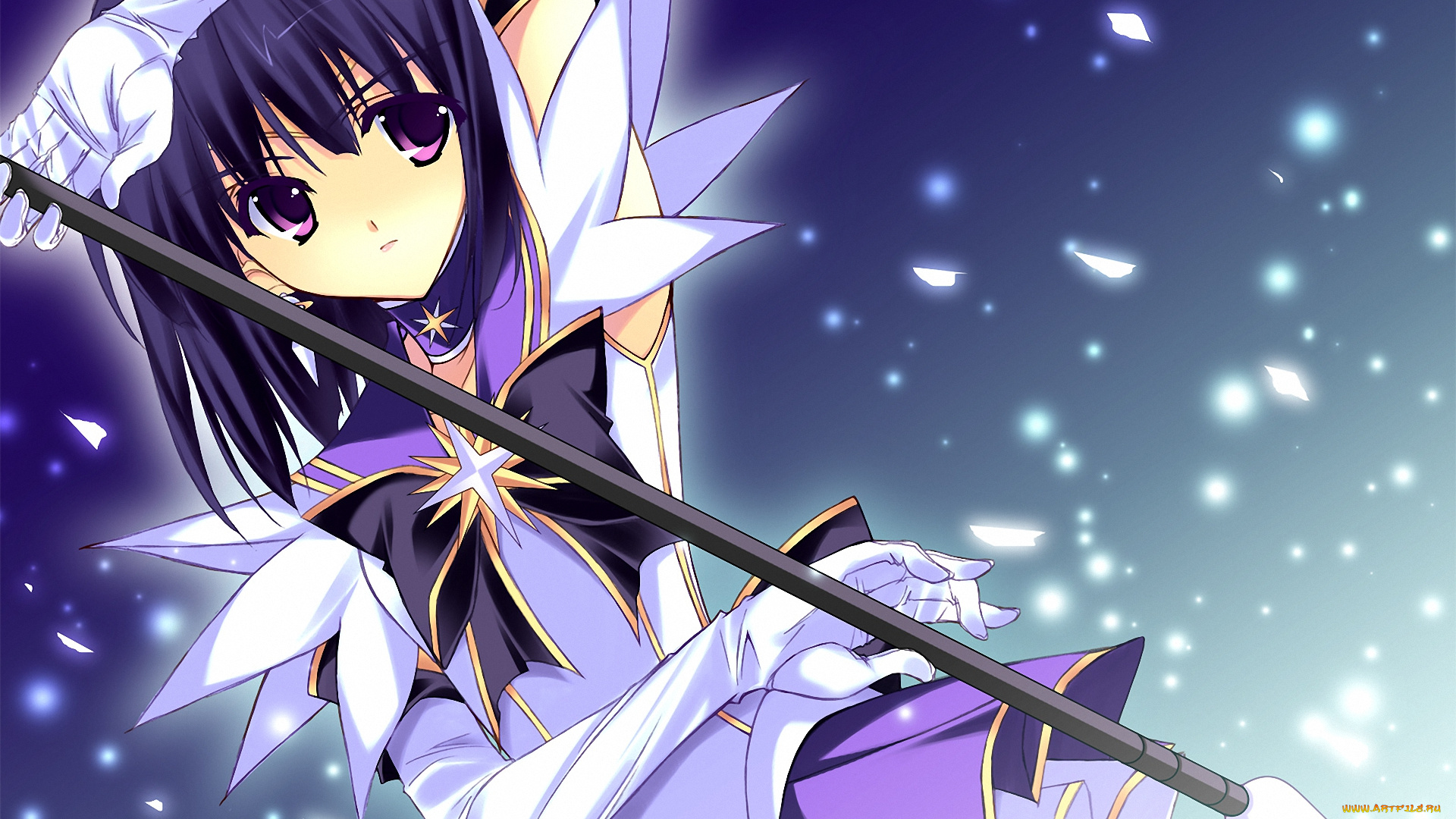 аниме, sailor, moon, воин, девушка, saturn