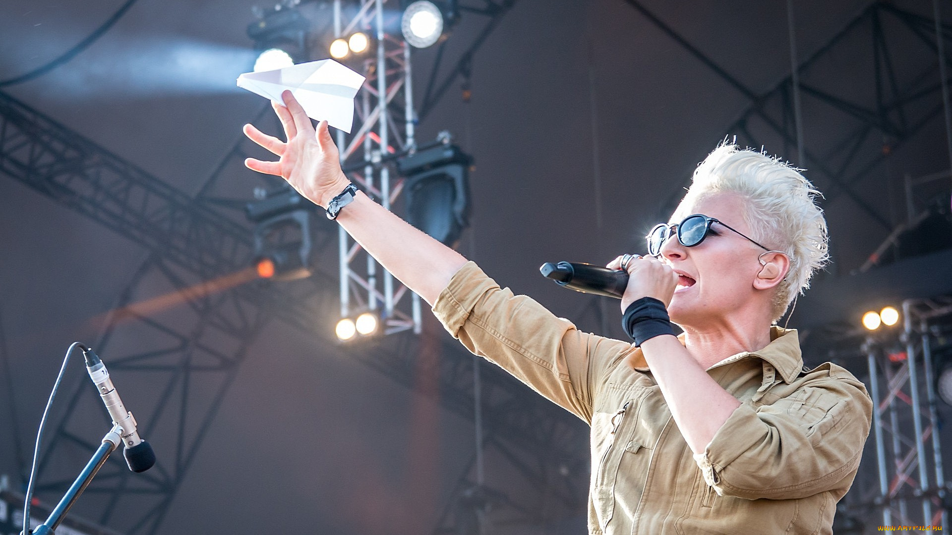 диана, арбенина, музыка, ночные, снайперы, микрофон, самолет, очки, певица, женщина