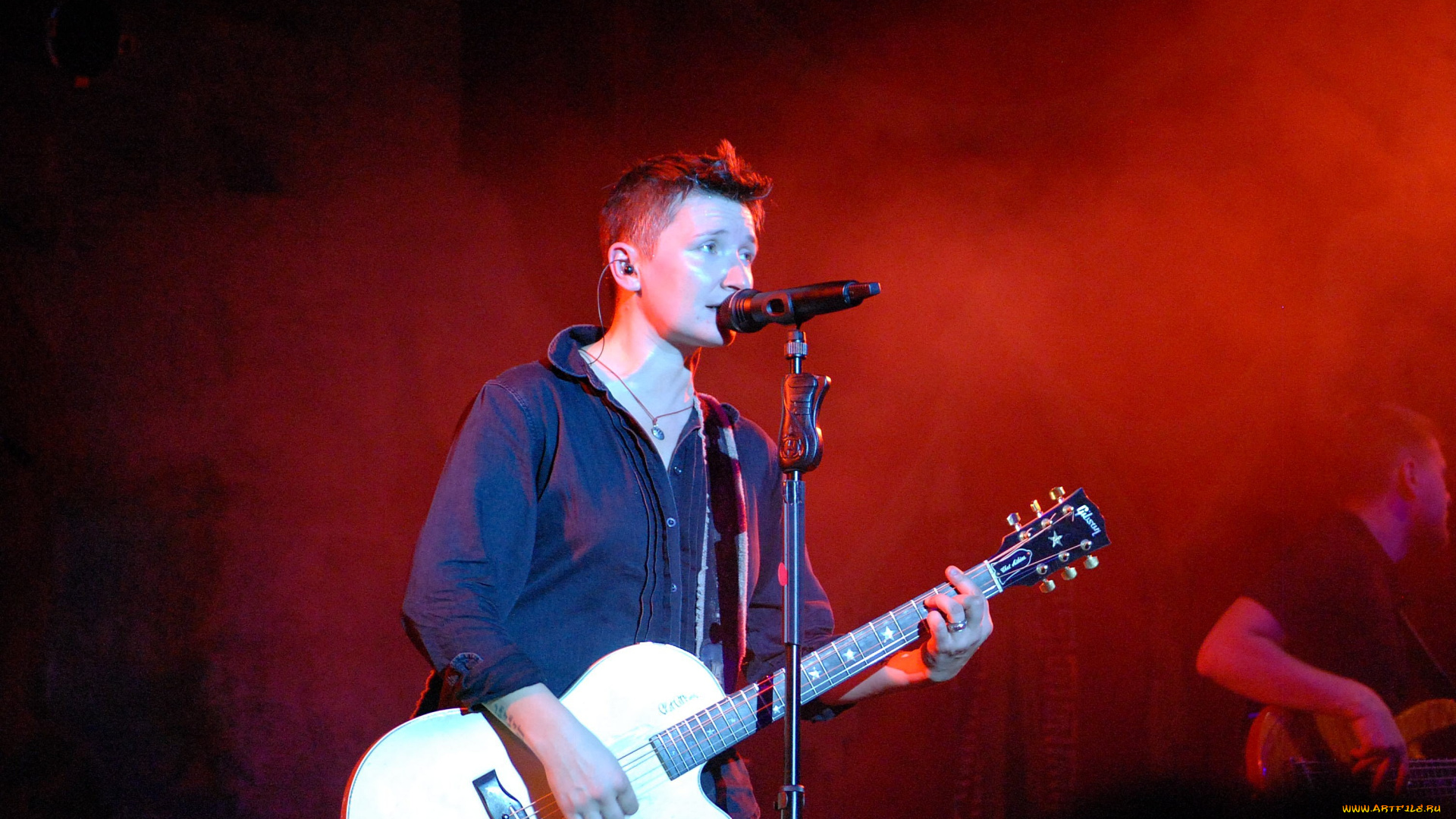 диана, арбенина, музыка, ночные, снайперы, женщина, певица, микрофон, гитара, концерт