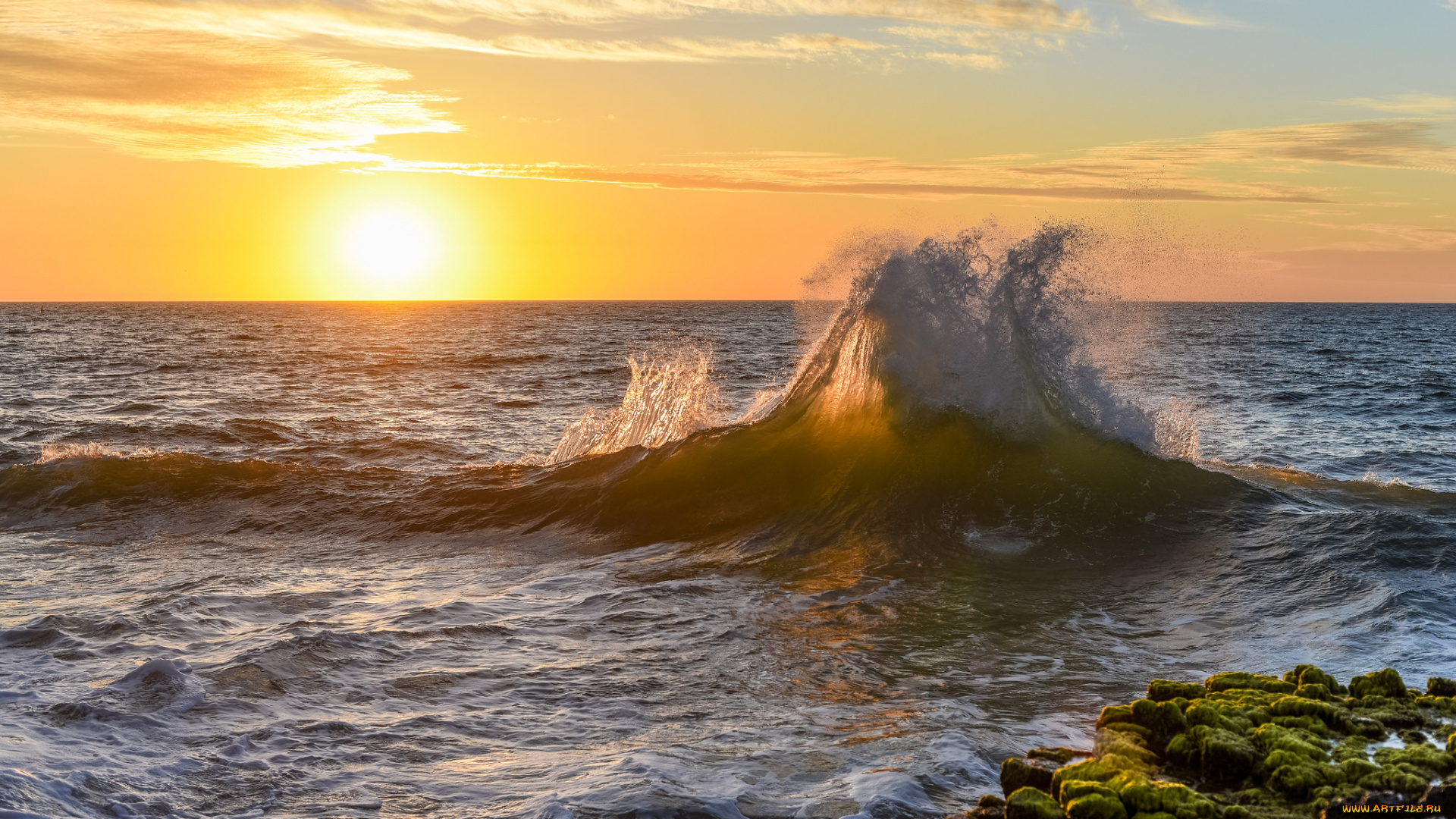 природа, моря, океаны, простор