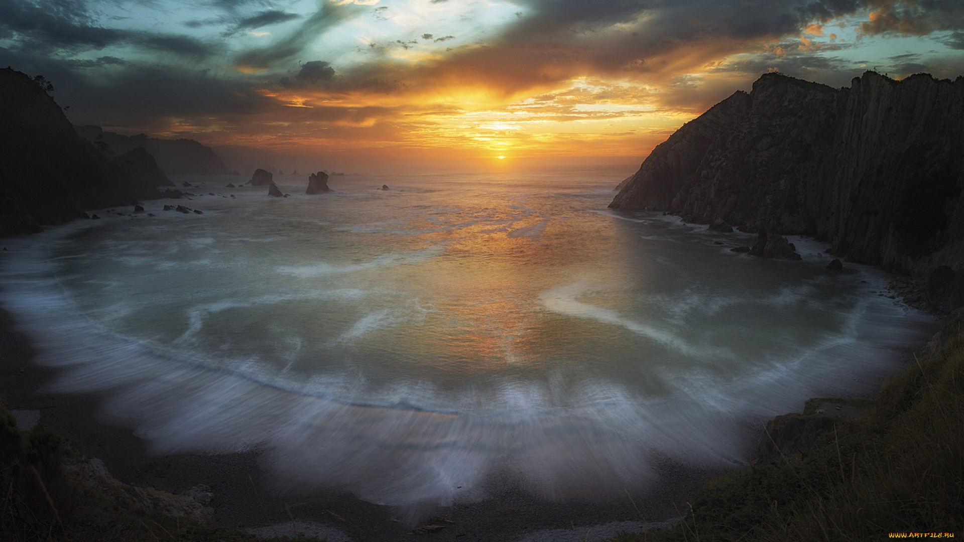 природа, восходы, закаты, рассвет