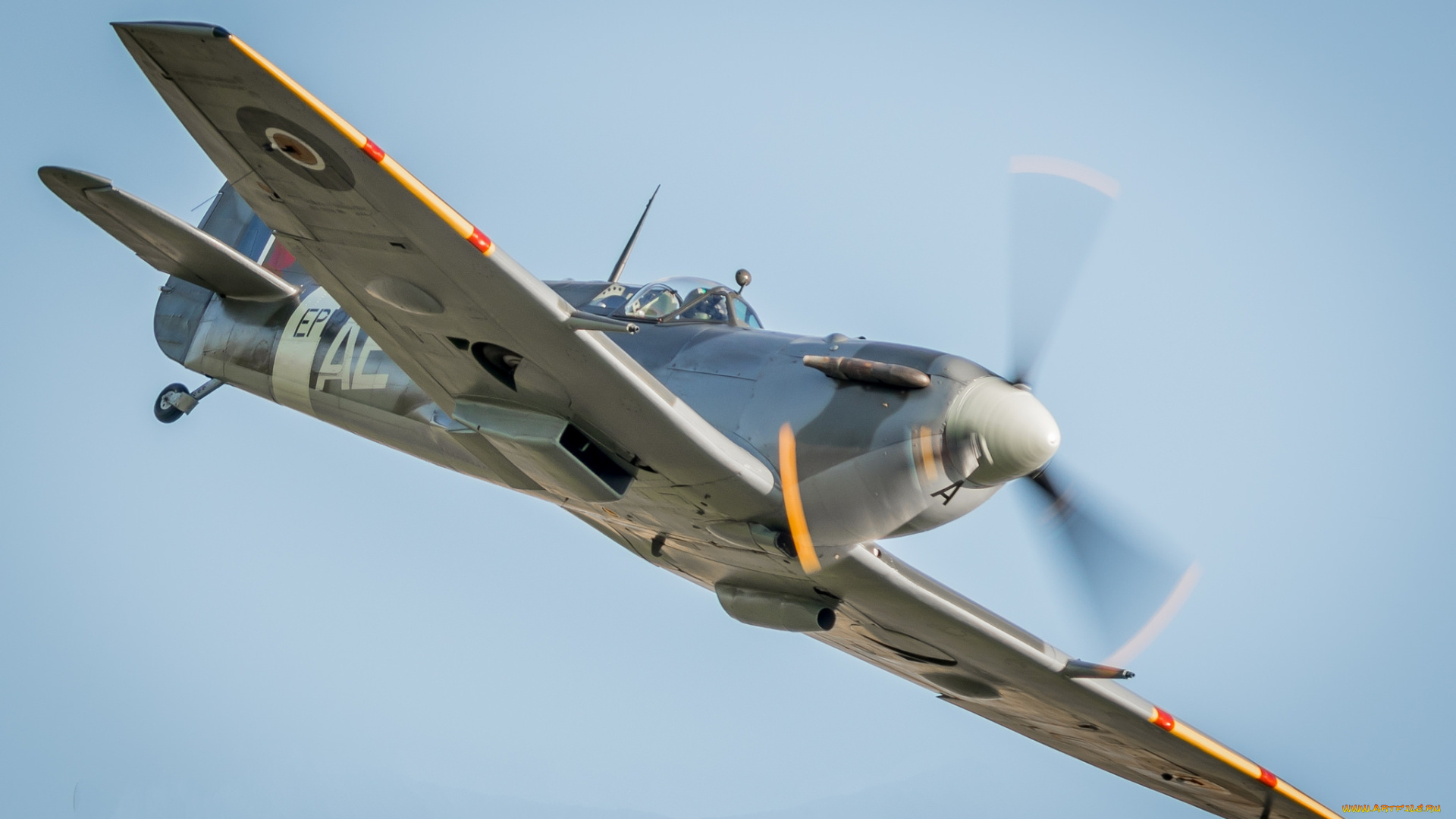 spitfire, авиация, боевые, самолёты, истребитель