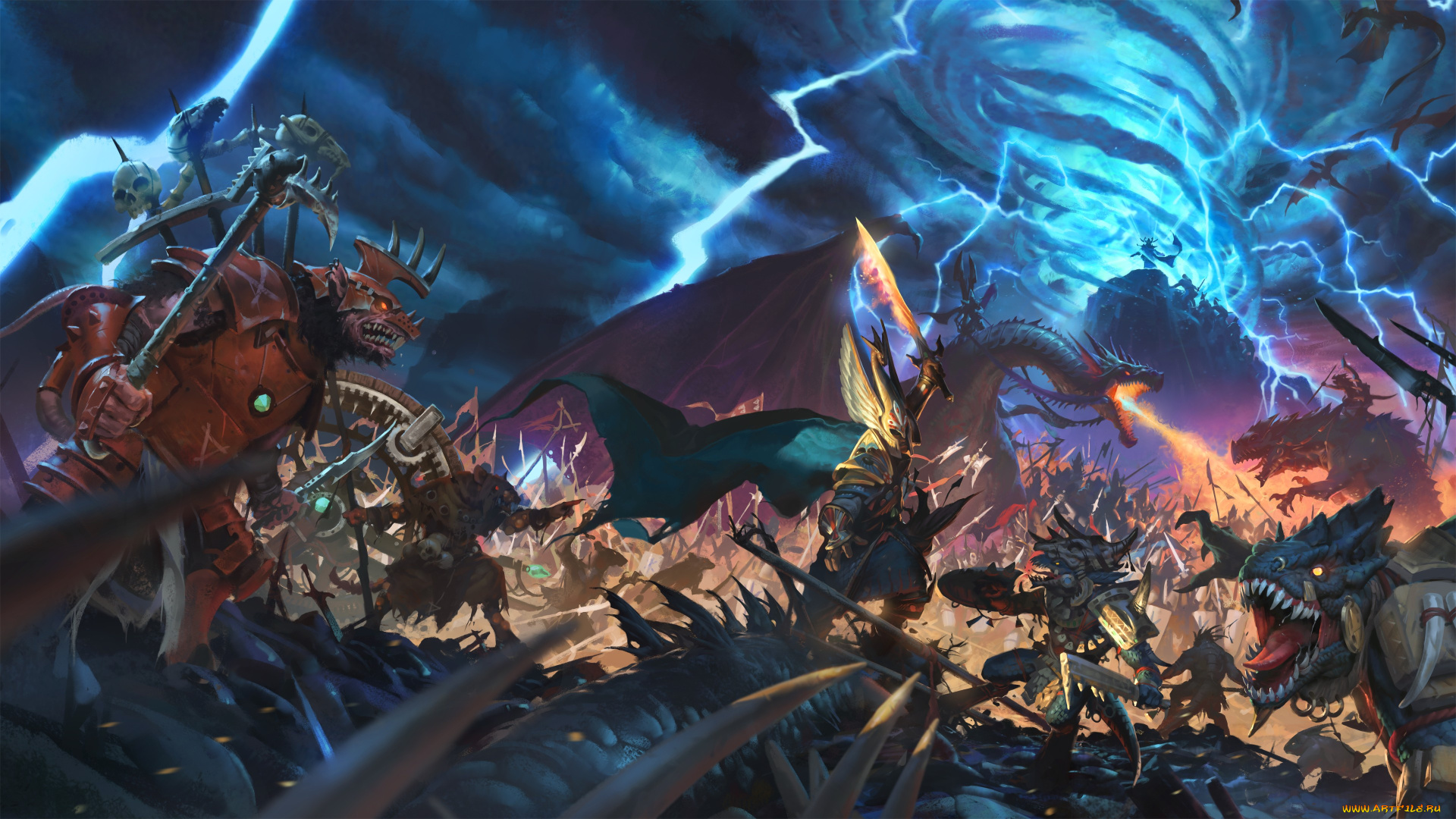 total, war, , warhammer, ii, видео, игры, total, war, стратегия, warhammer, ii