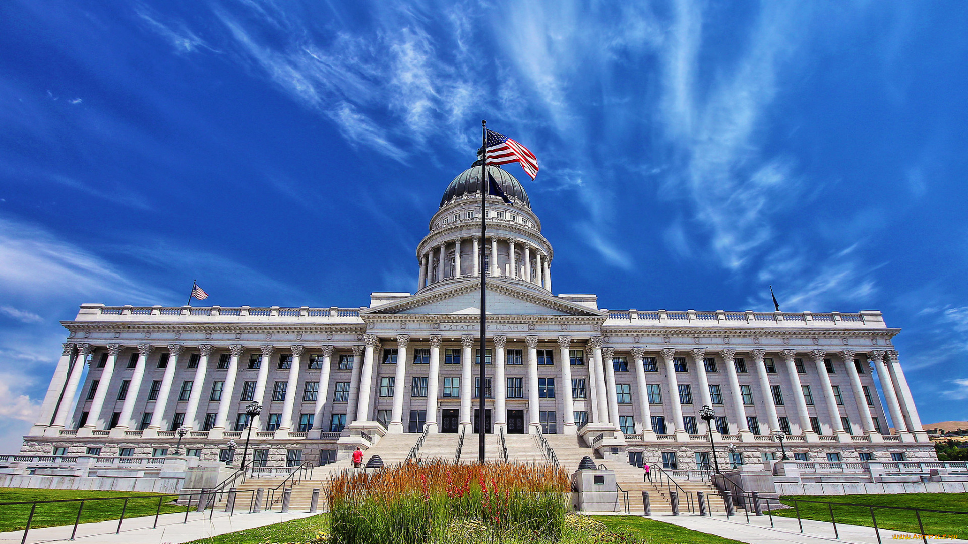 utah, state, capitol, города, -, здания, , дома, простор
