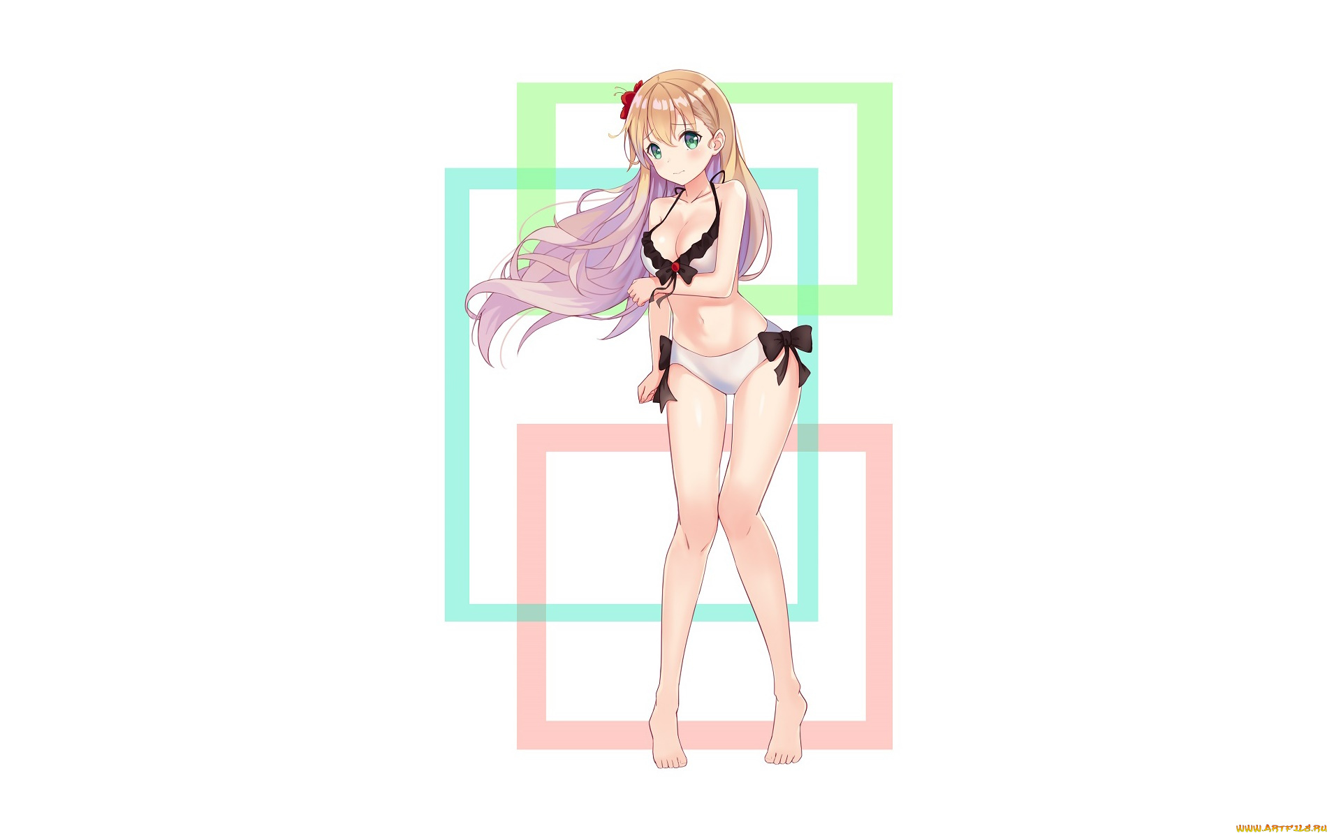 аниме, gamers, фон, взгляд, девушка