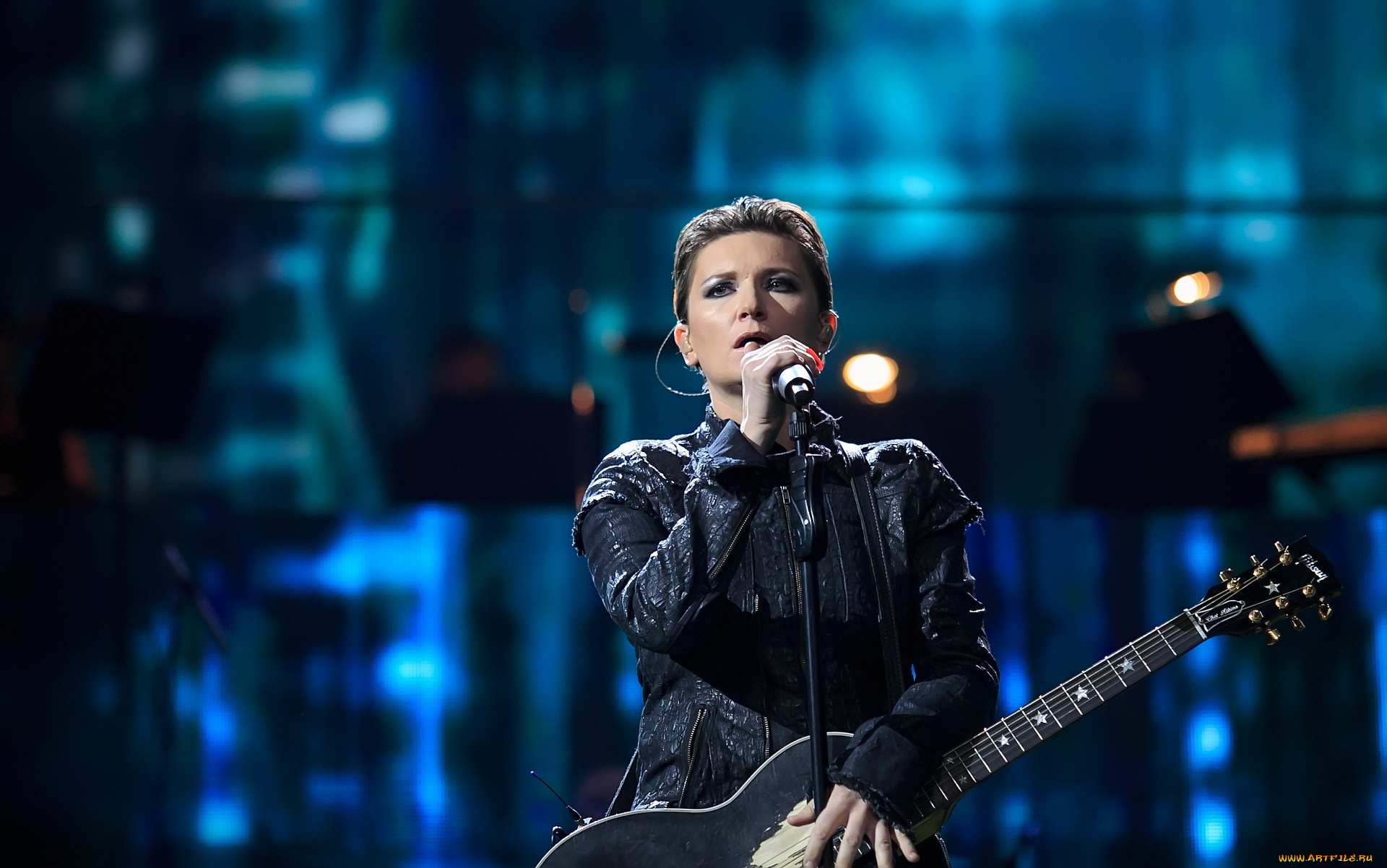 диана, арбенина, музыка, ночные, снайперы, концерт, микрофон, певица, женщина
