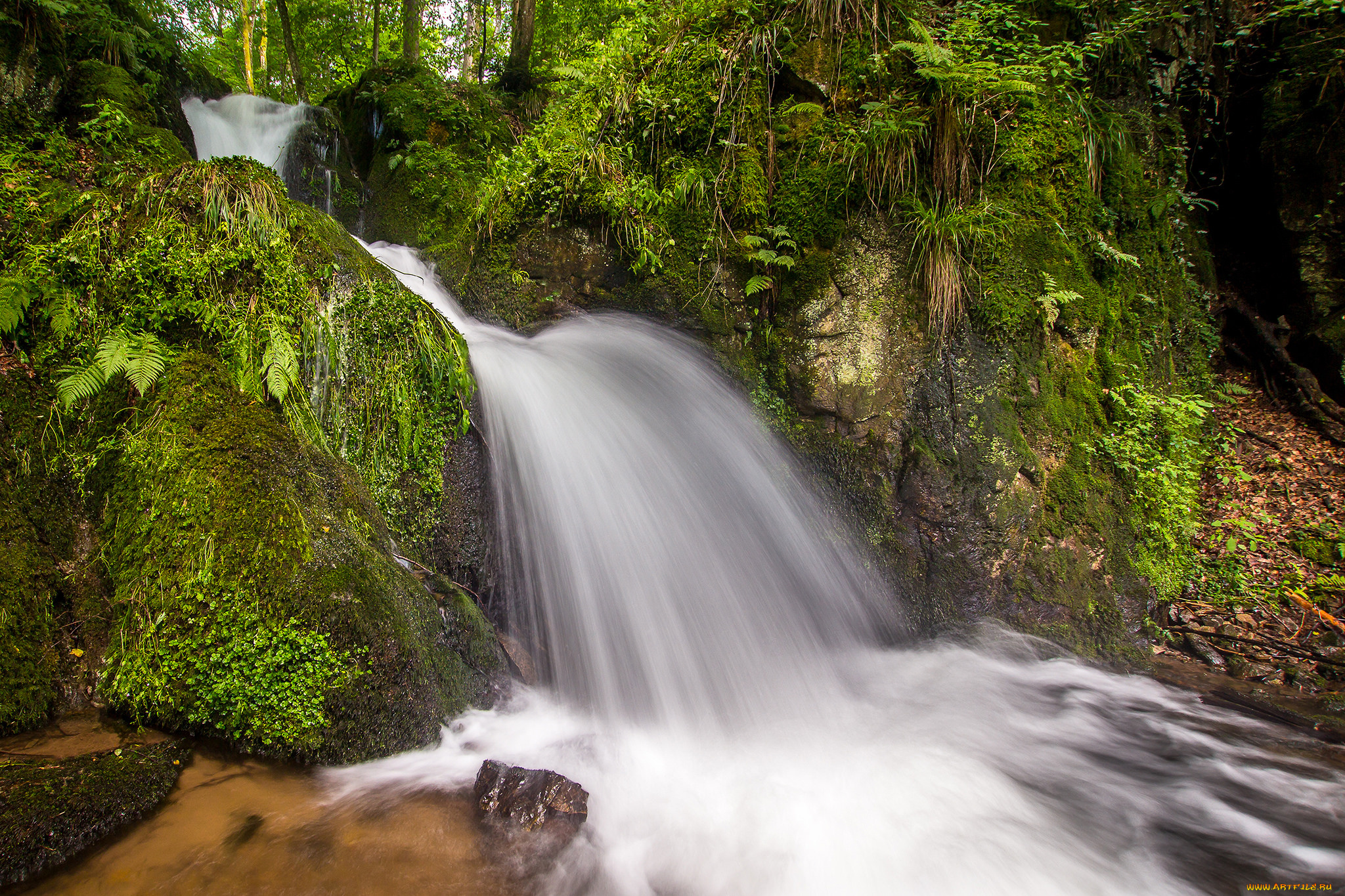 природа, водопады, простор