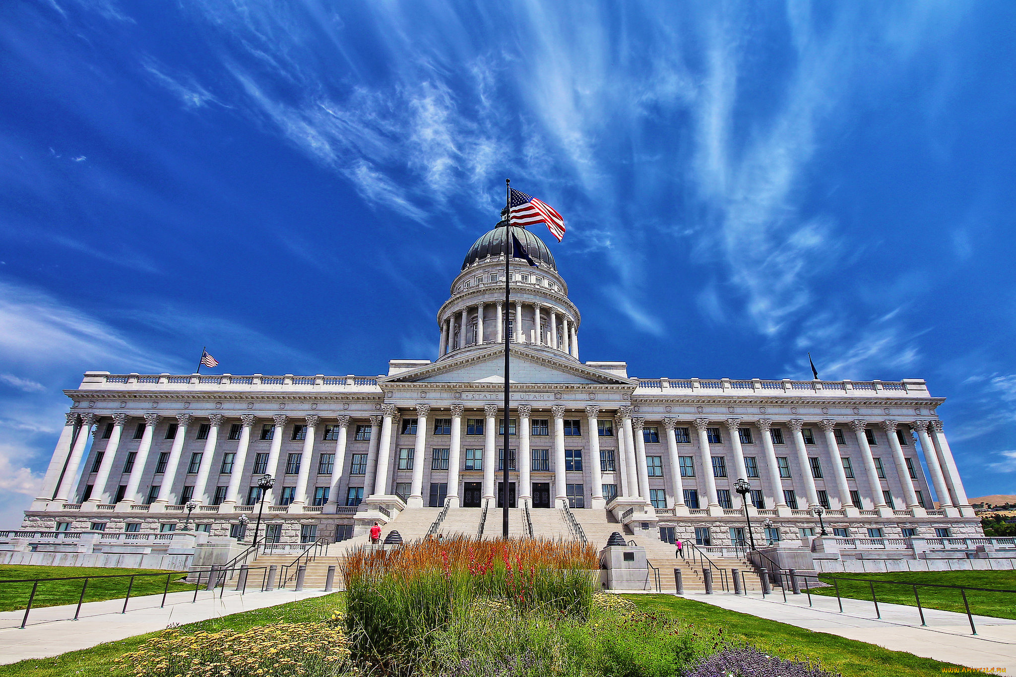 utah, state, capitol, города, -, здания, , дома, простор