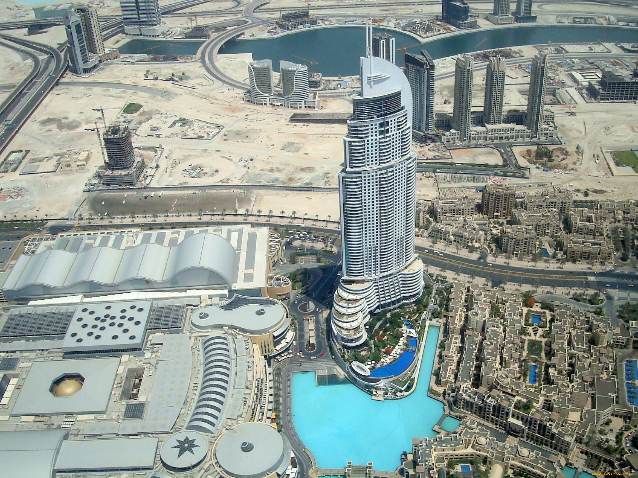 tallest, bulding, , burj, khalifa, , dubai, города, дубай, , оаэ, простор