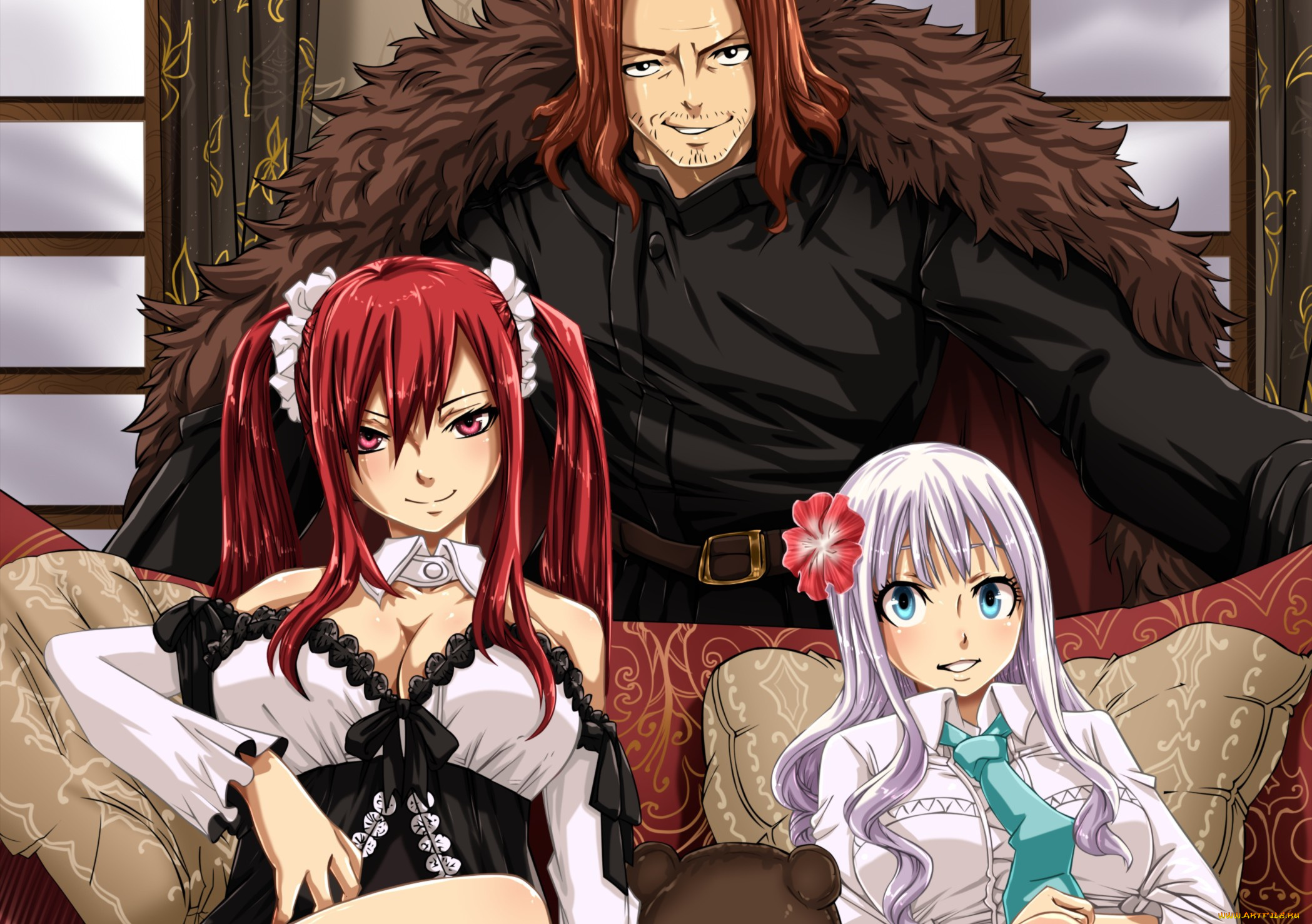 аниме, fairy, tail, oriental, manga, mahou, asiatic, fairy, tail, japanese, asian, anime, game