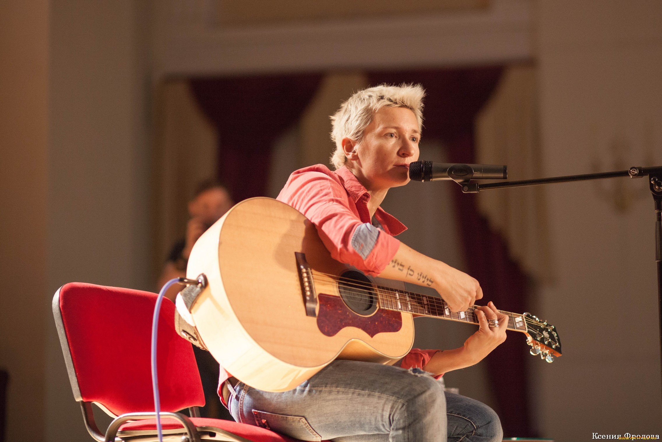 диана, арбенина, музыка, ночные, снайперы, микрофон, гитара, певица, женщина