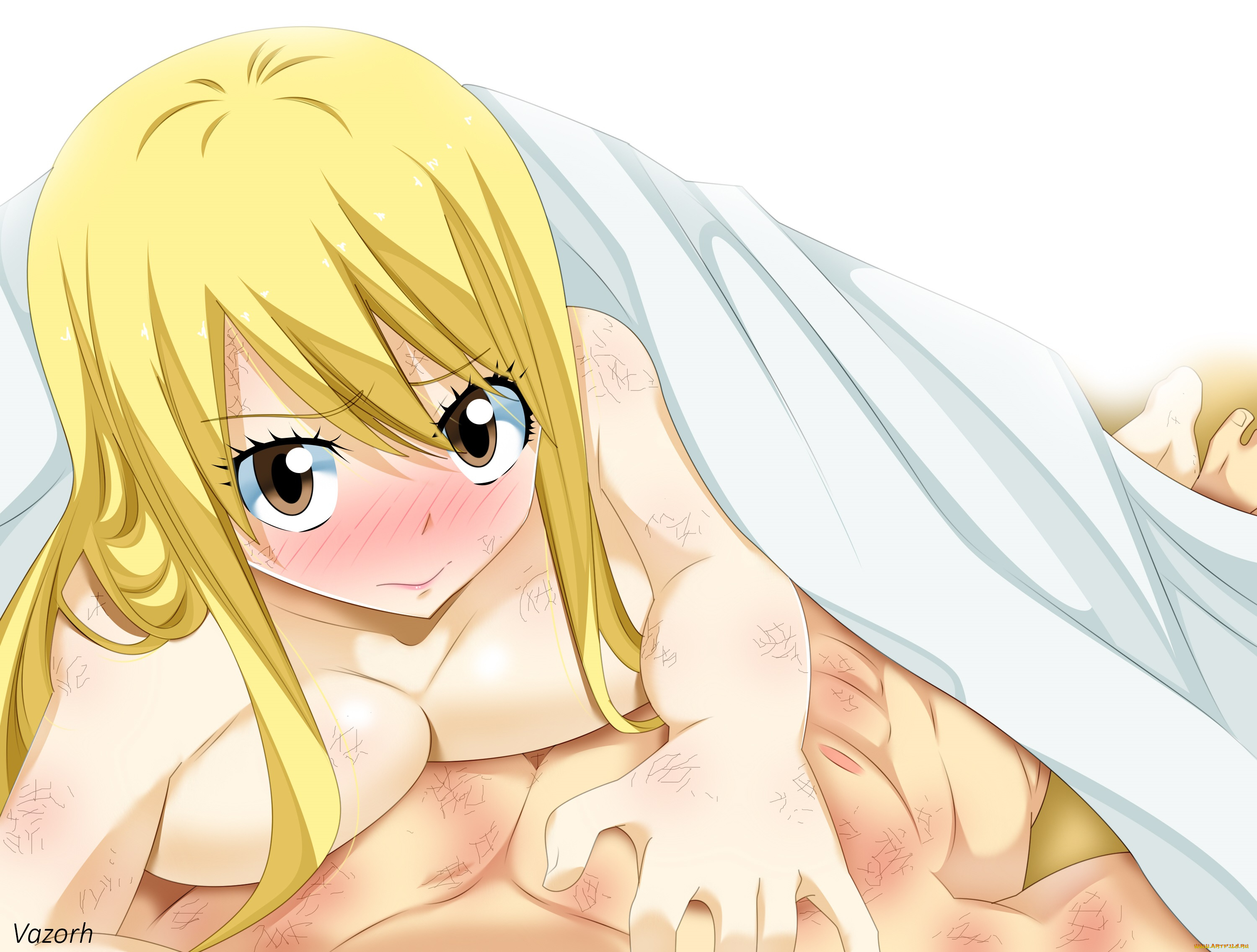 аниме, fairy, tail, хвост, феи