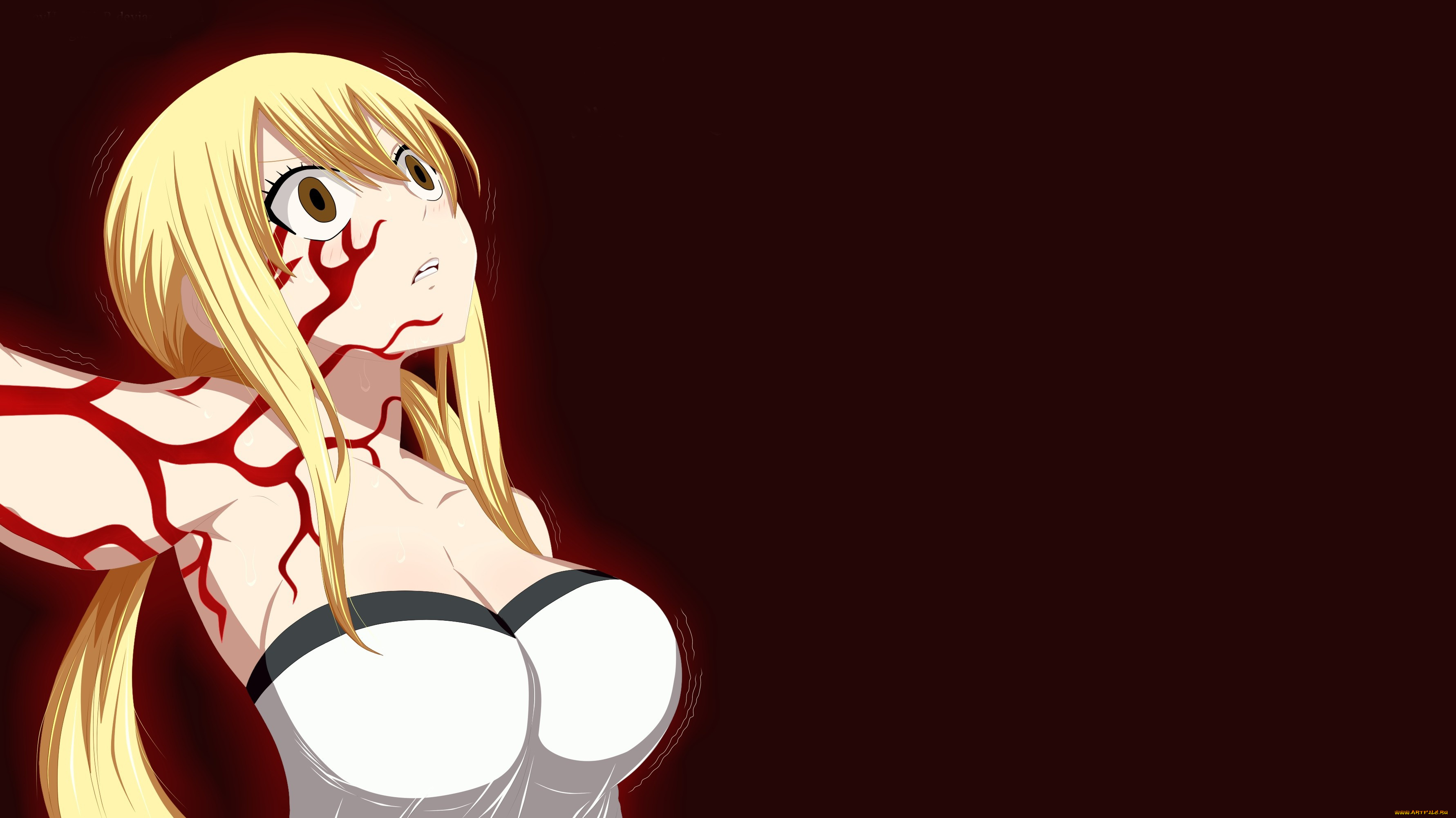 аниме, fairy, tail, lucy