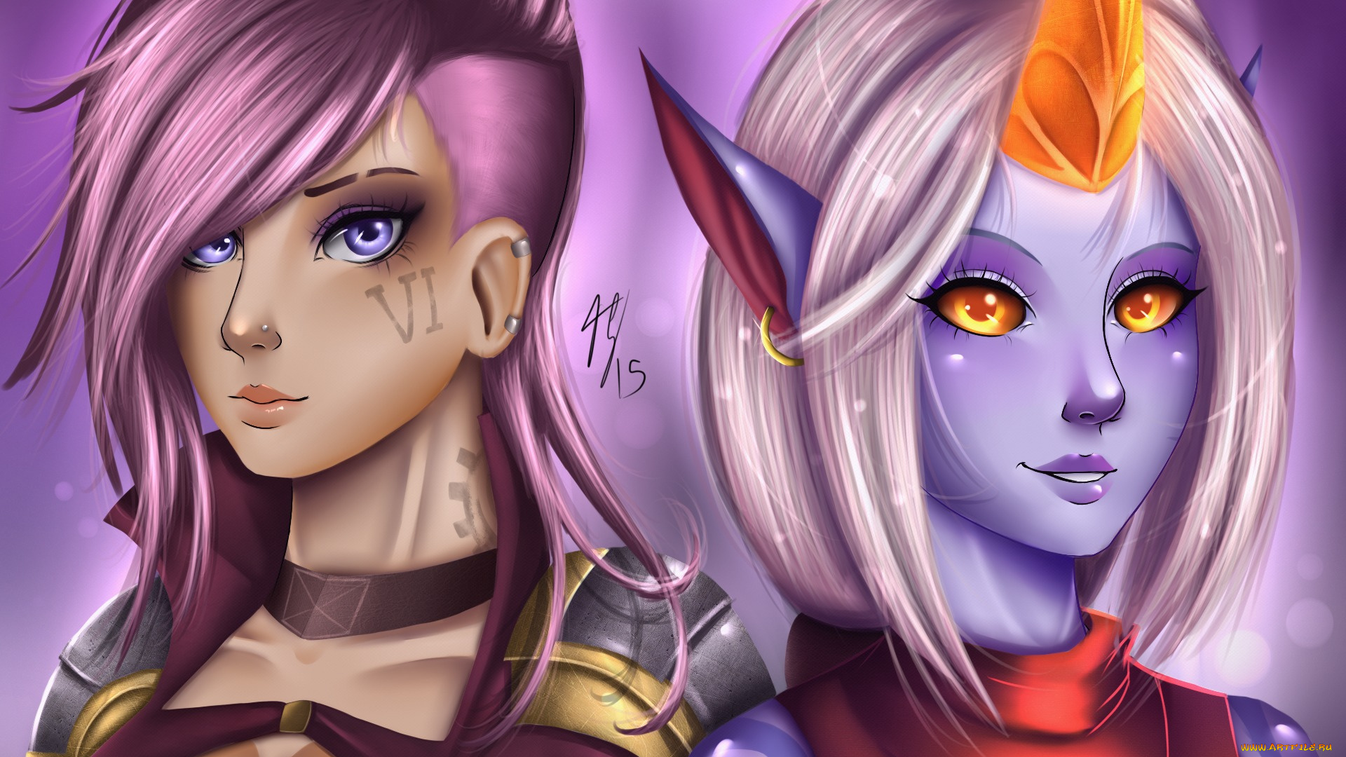 видео, игры, league, of, legends, девушки, лица, сорака