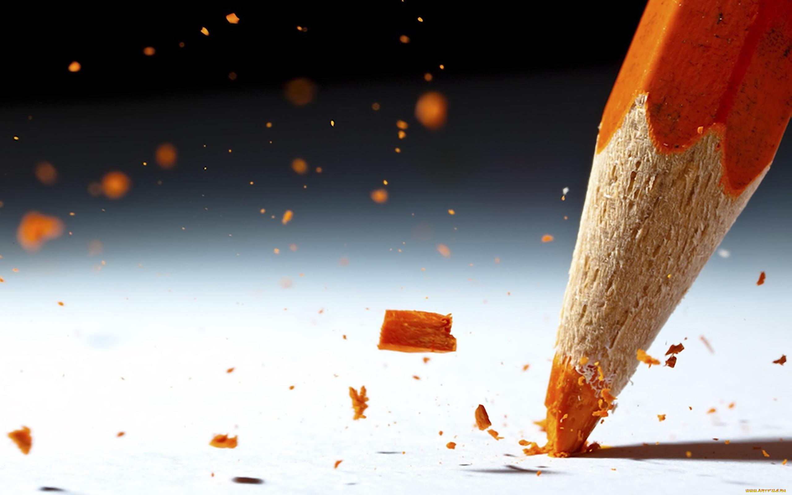 разное, канцелярия, , книги, карандаш, оранжевый, грифель, куски