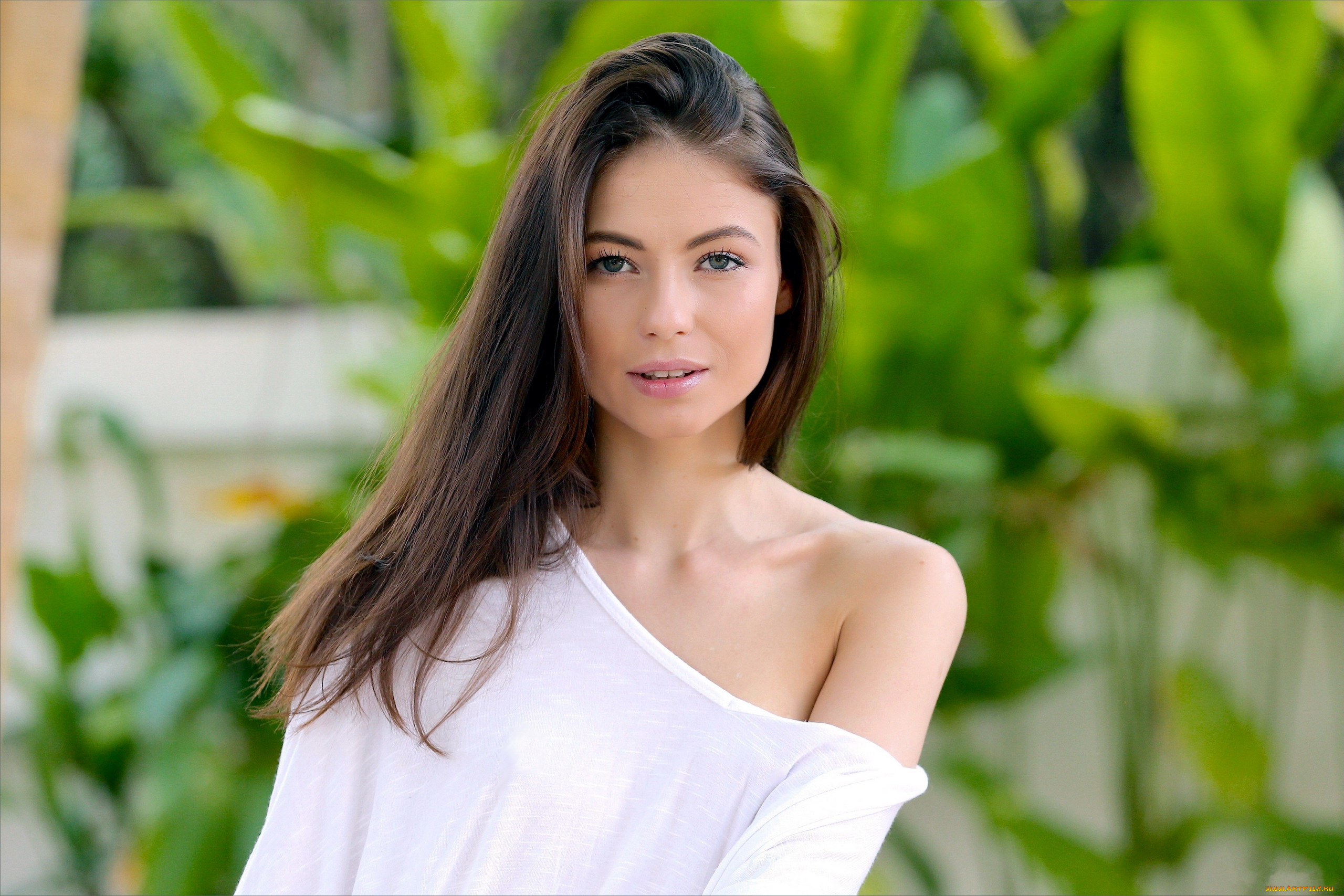 девушки, jenna, kseniya, обнаженное, плечо