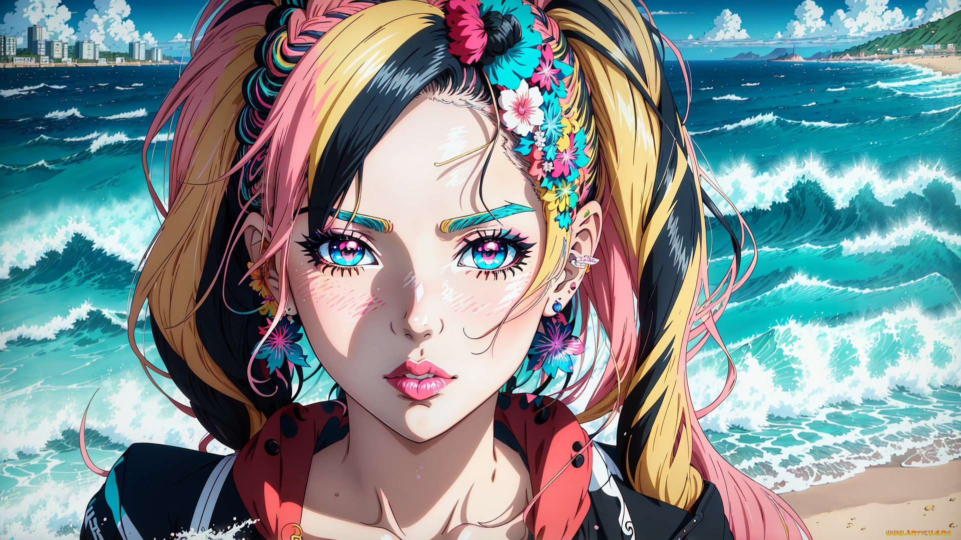 аниме, unknown, , другое, , нейросети, графика, нейроарт, ai, art, нейронные, сети, рисунки, нейро, искусство