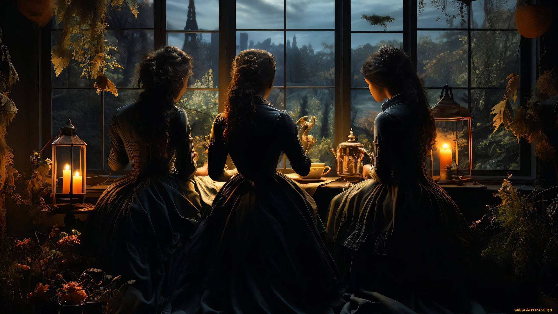 сказка, о, царе, салтане, от, нейросети, фэнтези, люди, нейросети, графика, нейроарт, ai, art, нейронные, сети, рисунки, нейро, искусство