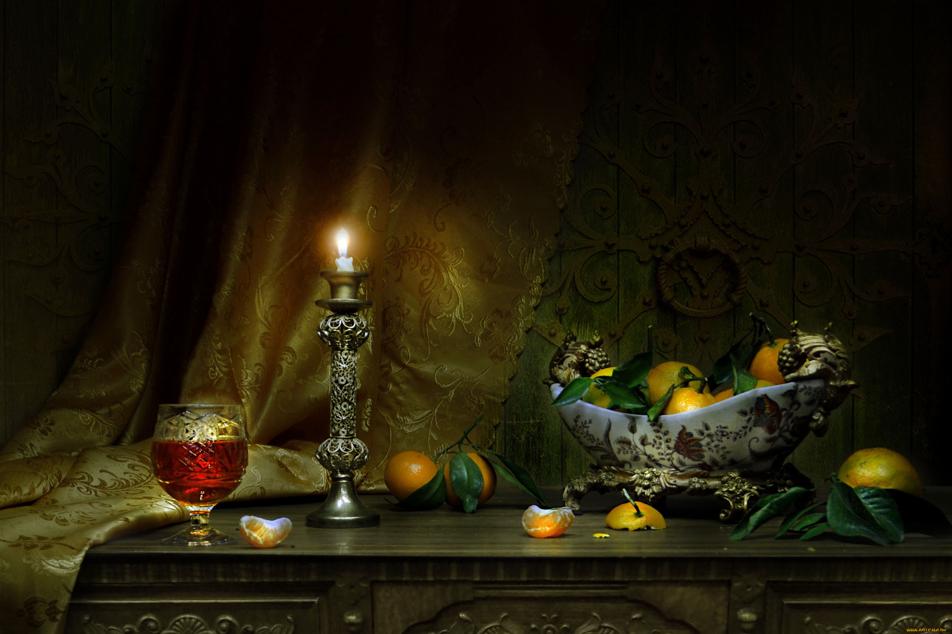 еда, натюрморт, апельсины